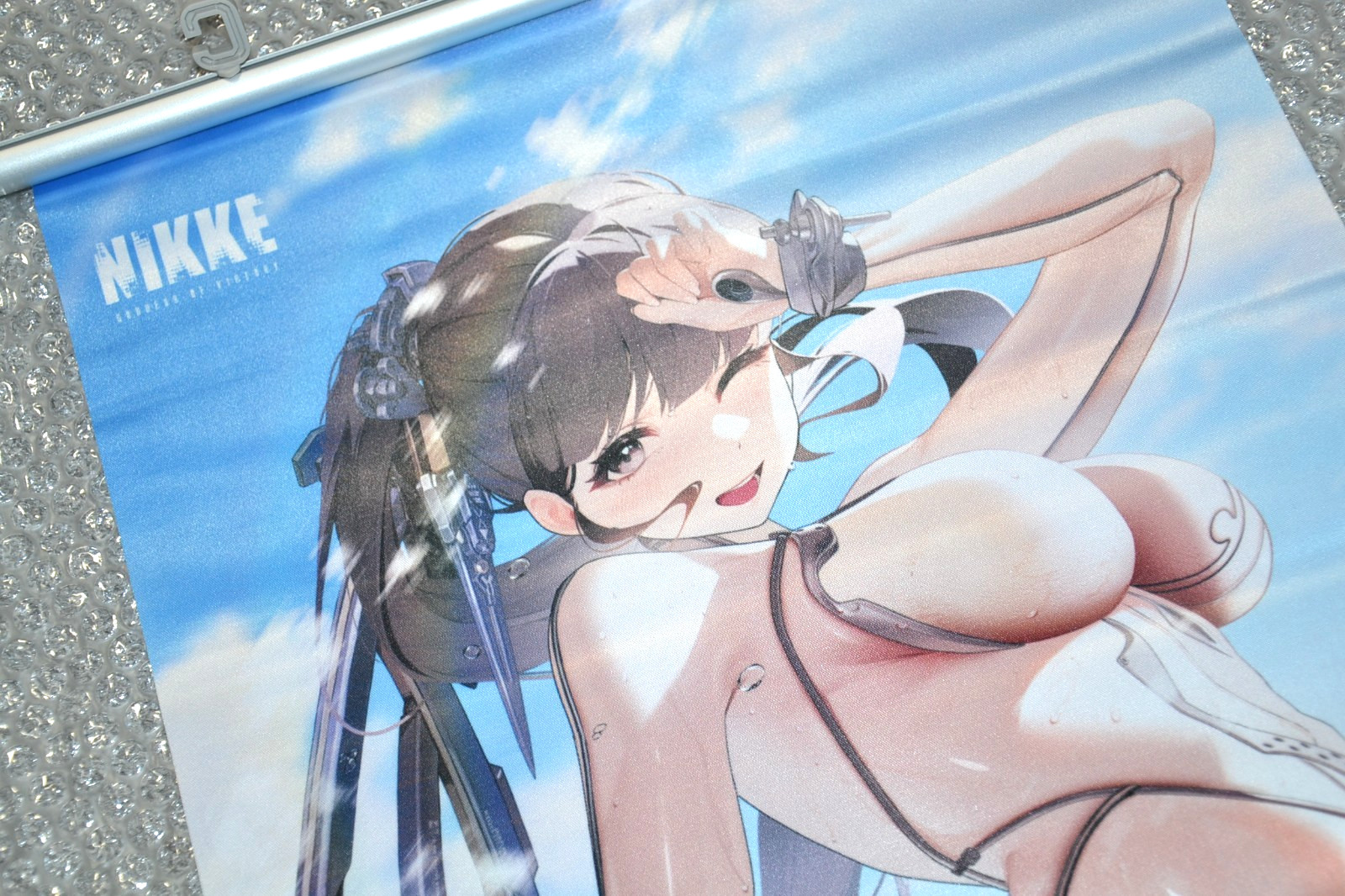 Stellar Blade X NIKKE Collab – EVE Skin Suit Tapestry – Limited Korea Exclusive
