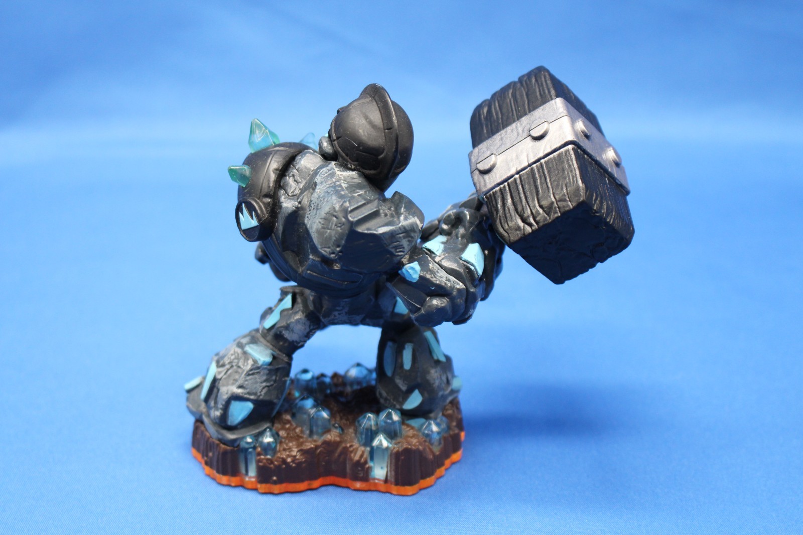 Activision Skylanders Granite Crusher Character Figure Black Blue Orange Collec…
