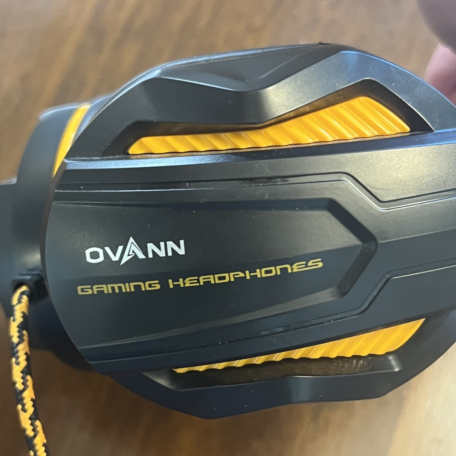 Ovann Gaming Headphones – Black/Yellow