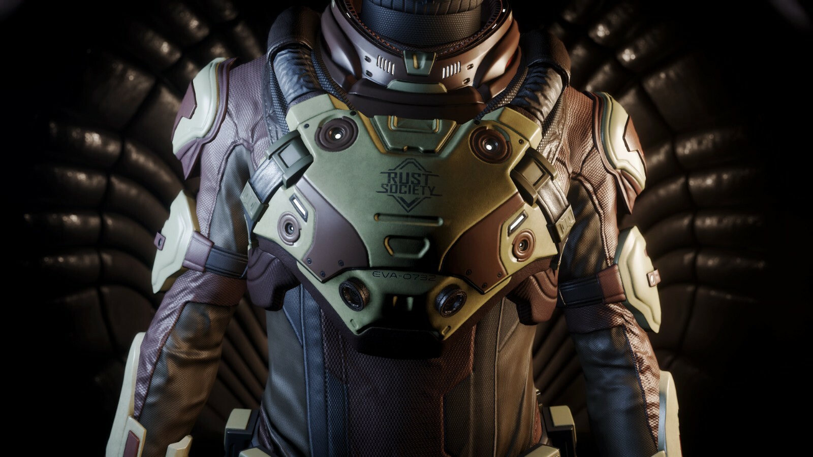 Star Citizen – RSI VENTURE RUST SOCIETY ARMOR SUIT – Complete Set + Pieces
