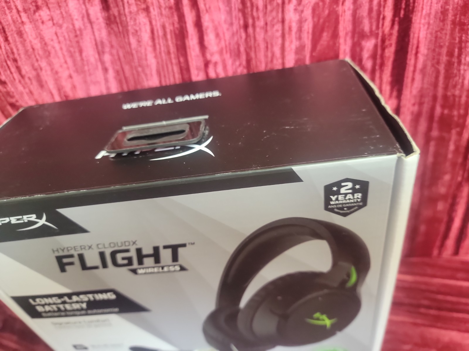 HyperX CloudX Flight Wireless Headset Memory Foam Stereo Mic Xbox Series X|S One