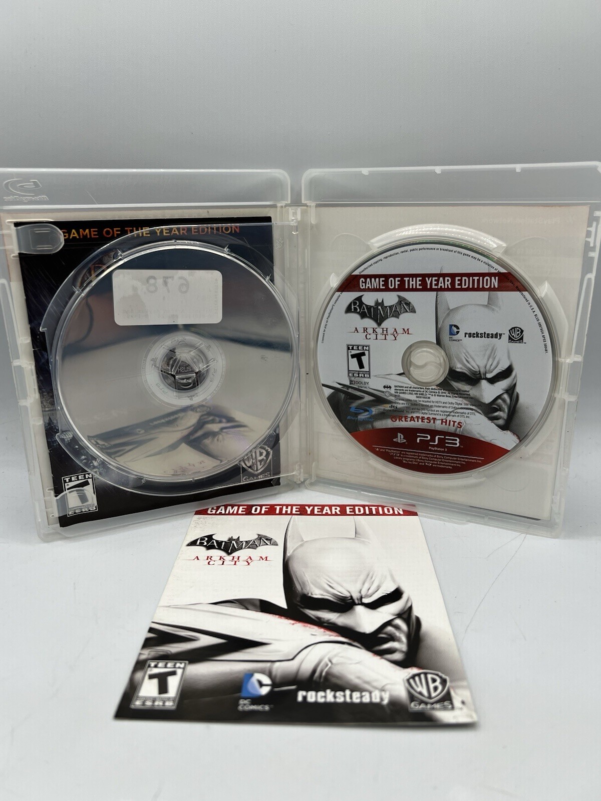 Batman Arkham Asylum & City Dual Pack PS3 PlayStation 3 Greatest Hits Complete