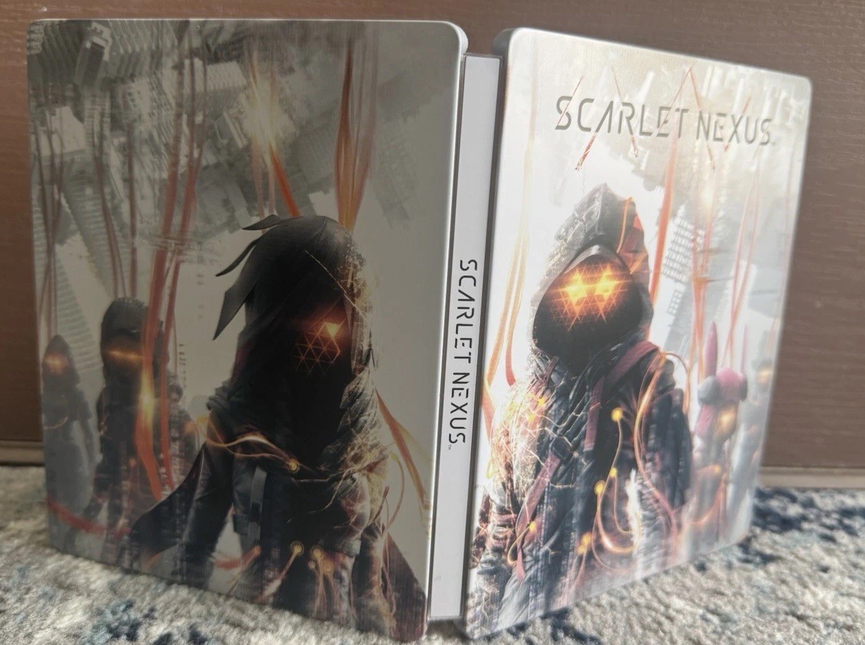 Scarlet Nexus Steelbook Edition PS5 Game By Bandai Namco Near Mint Condition
