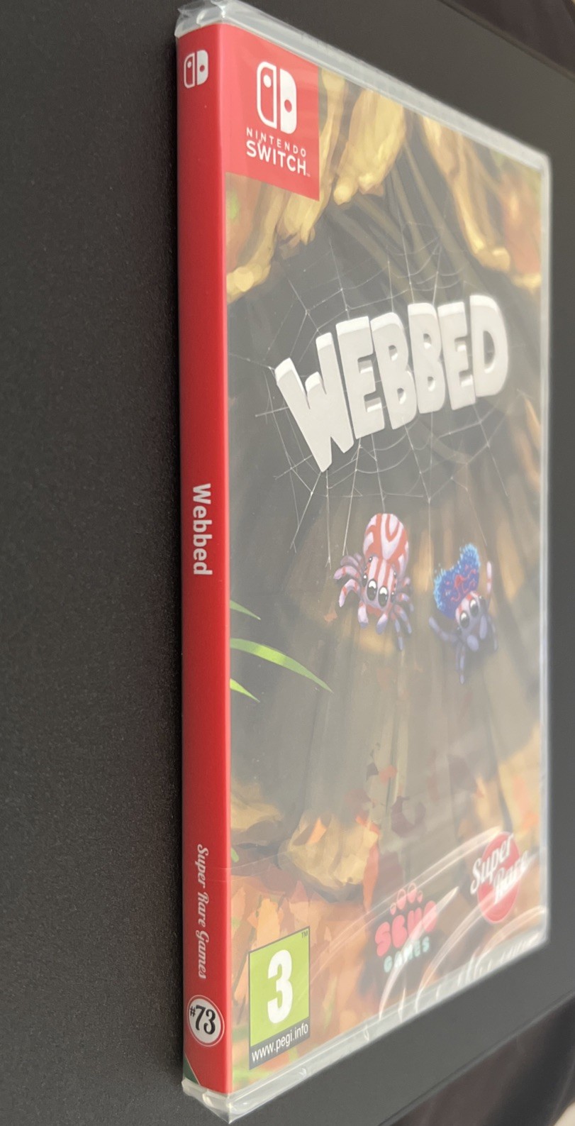 WEBBED (Nintendo Switch) – Super Rare Games Physical Game + Extras (SEALED/New)