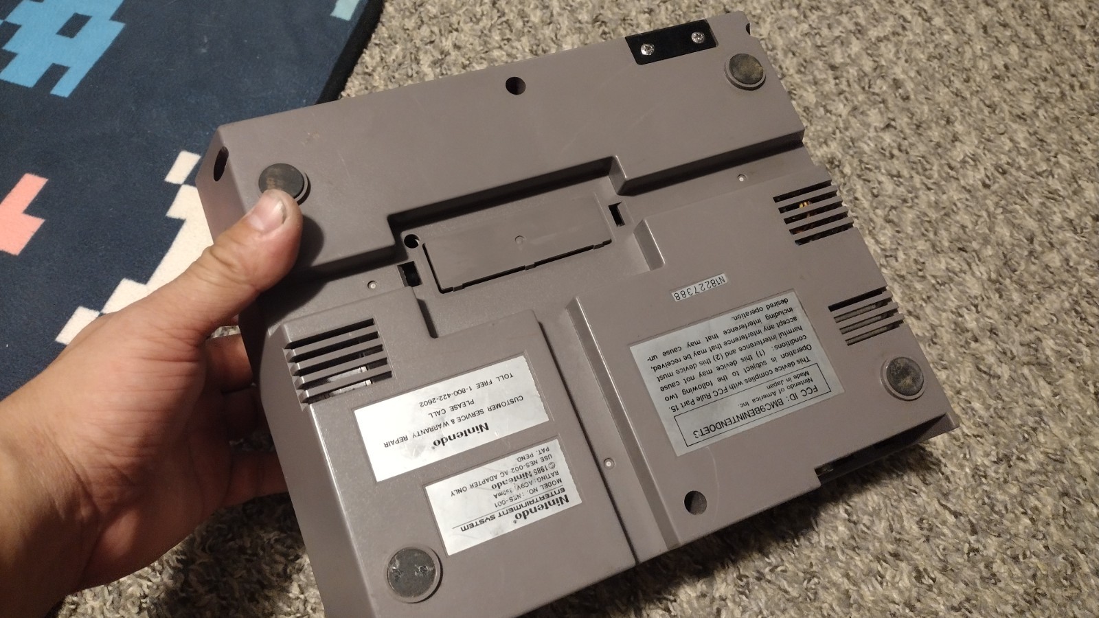 Nintendo NES Console Only NES For Parts Or Repair