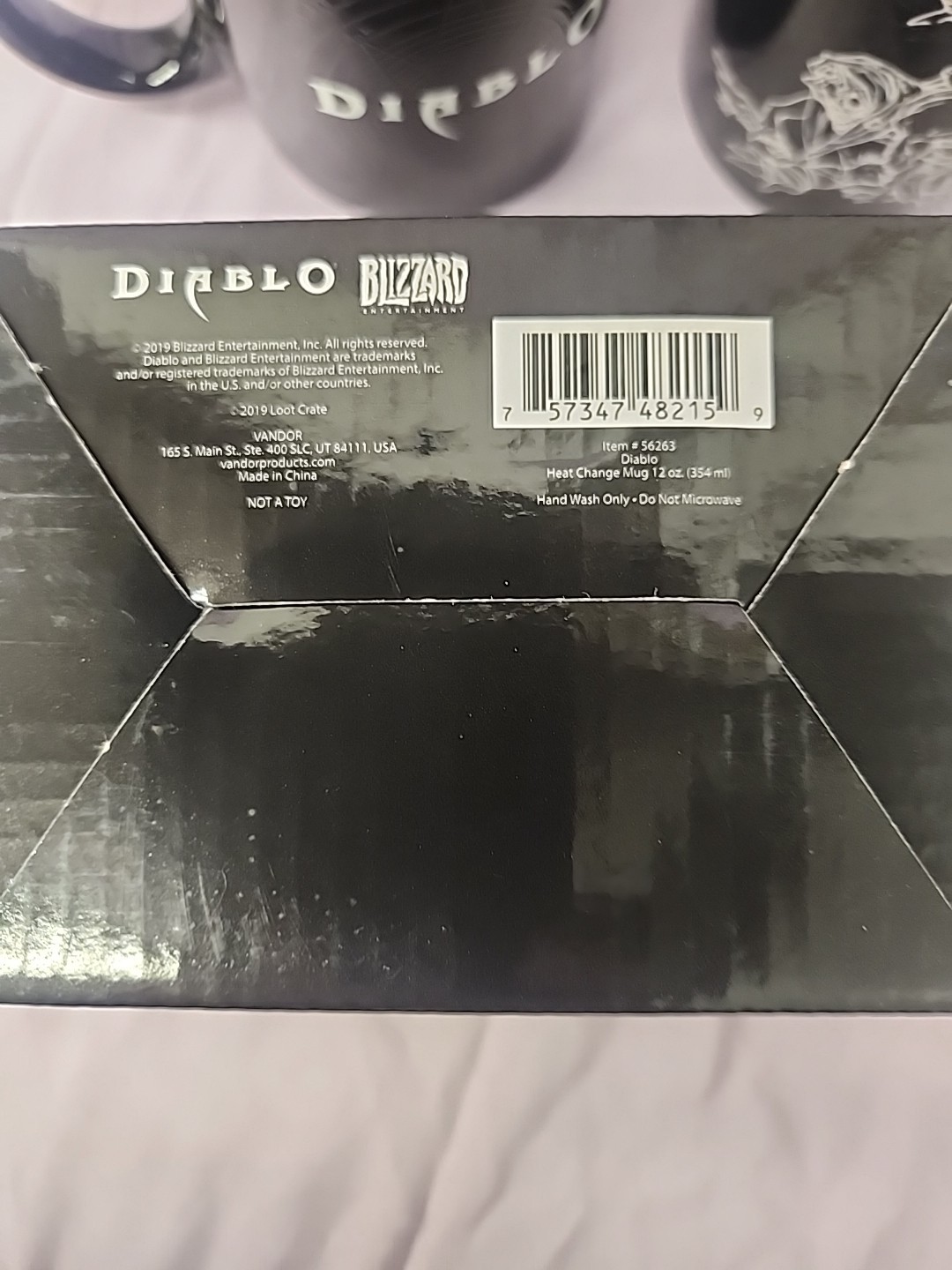 Diablo Blizzard Entertainment Gaming Edition Heat Reactive Coffee Mug