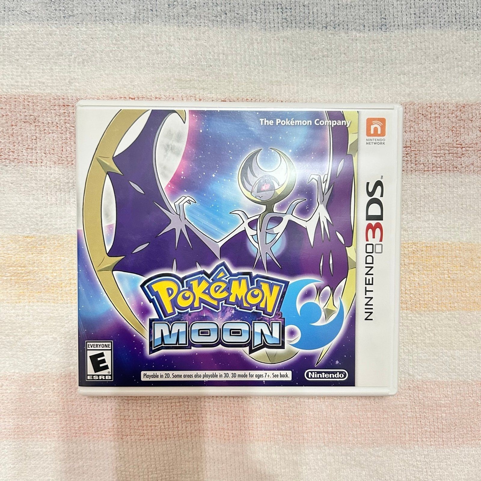 Pokémon Moon (Nintendo 3DS, 2016) Video Game CIB w/ Manual TESTED WORKING