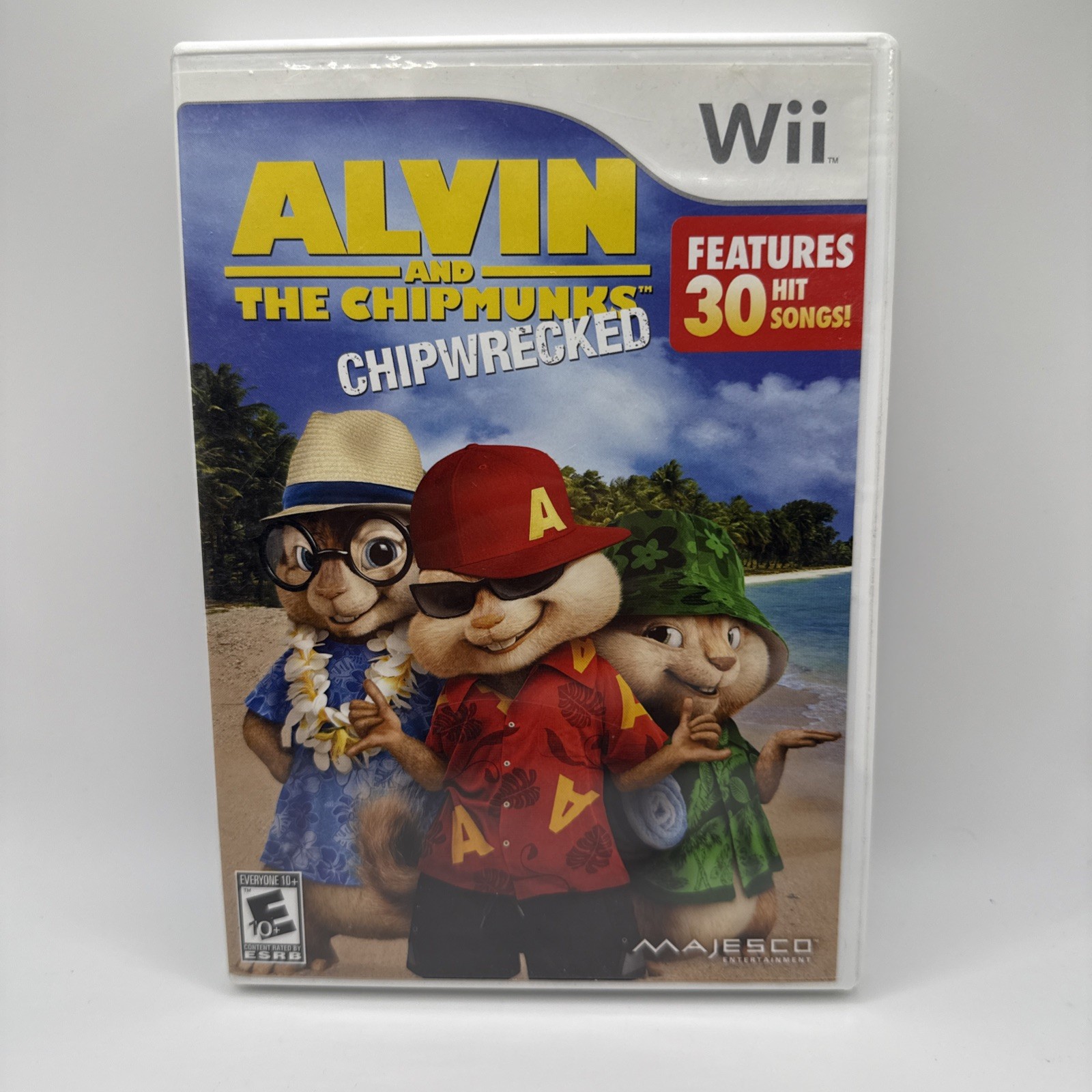 Alvin and the Chipmunks – Chipwrecked (Nintendo Wii, 2011) With Manual Included