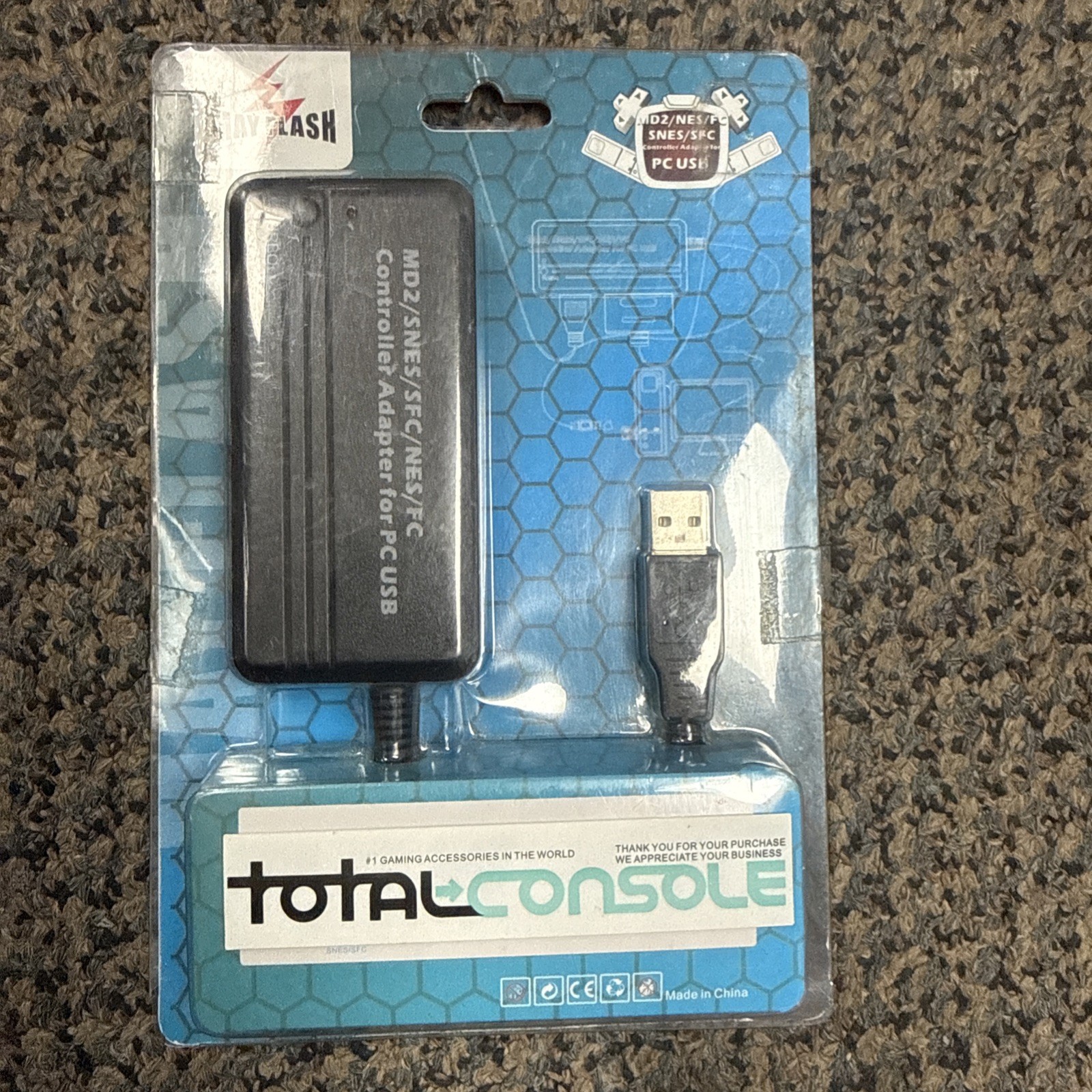 May Flash Controller Adapter for PC USB MD2/SNES/SFC/NES/FC Brand New