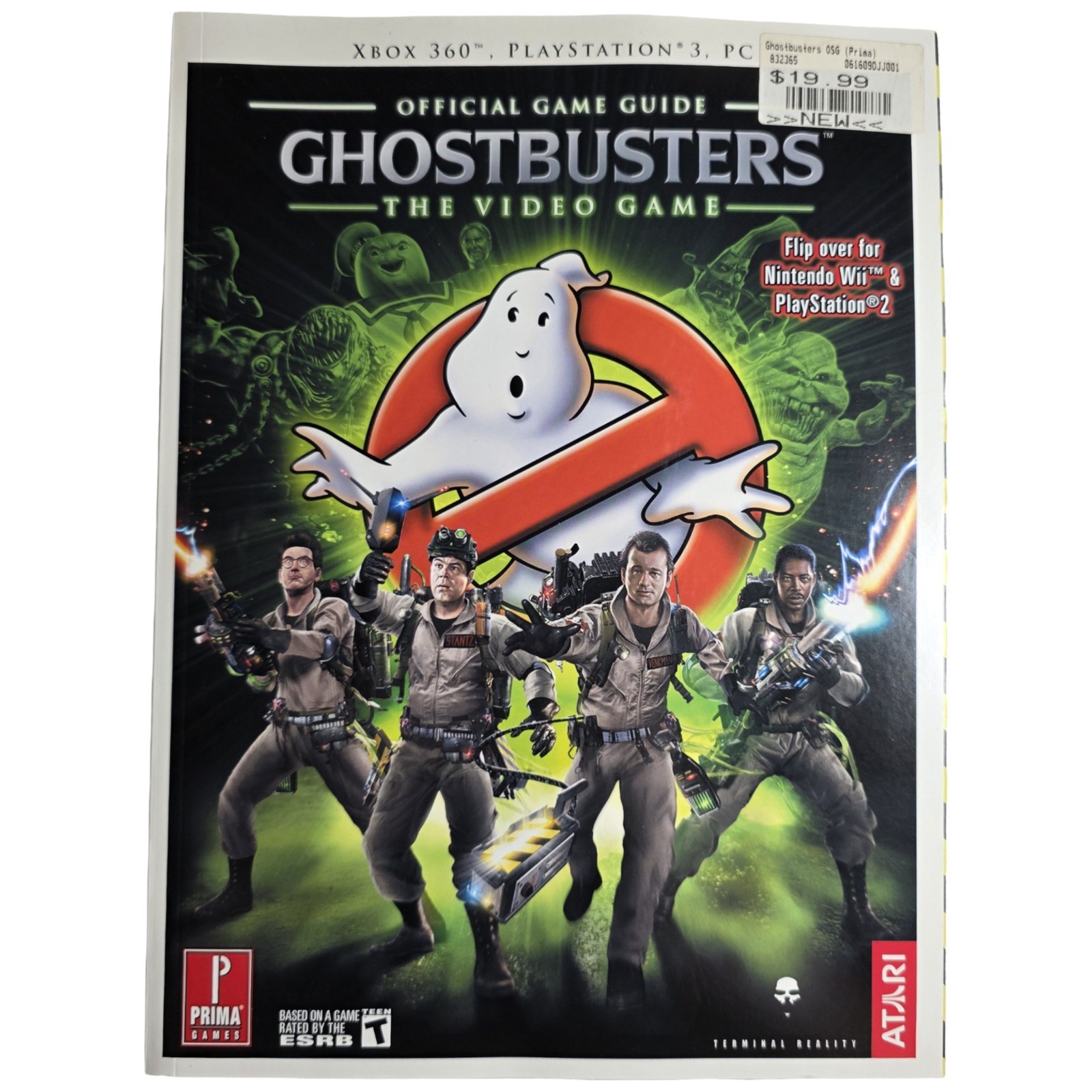 Ghostbusters Prima Official Game Guide for Nintendo Wii PS2 PS3 Xbox 360 PC