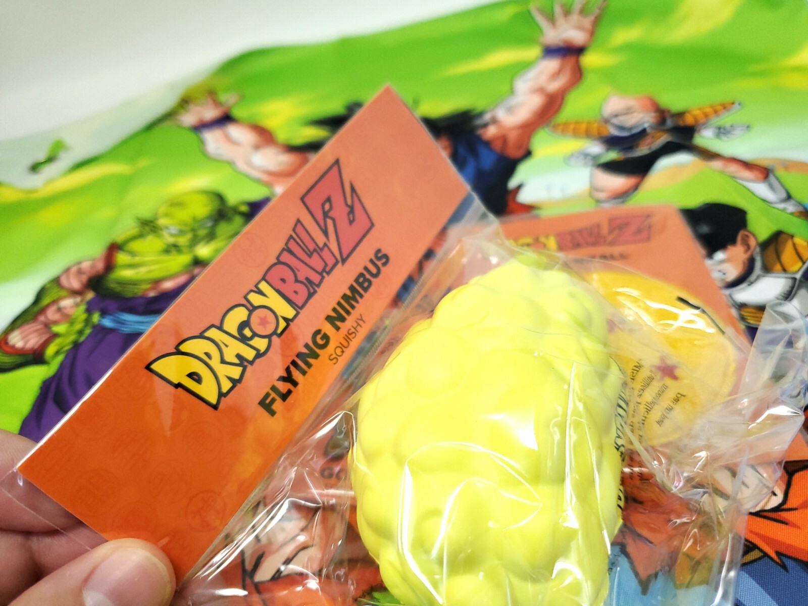 DRAGON BALLZ DBZ COLLECTORS BUNDLE by CULTURE FLY PIN, PATCH, CLOTH POSTER