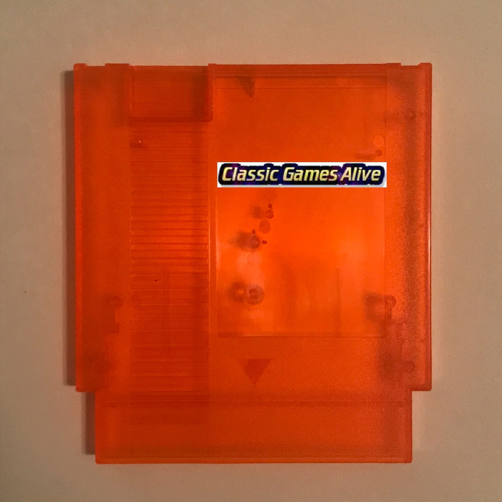 NES Replacement Case Cart Shell – Transparent COLOR, Gold, Sliver (Raspberry Pi)