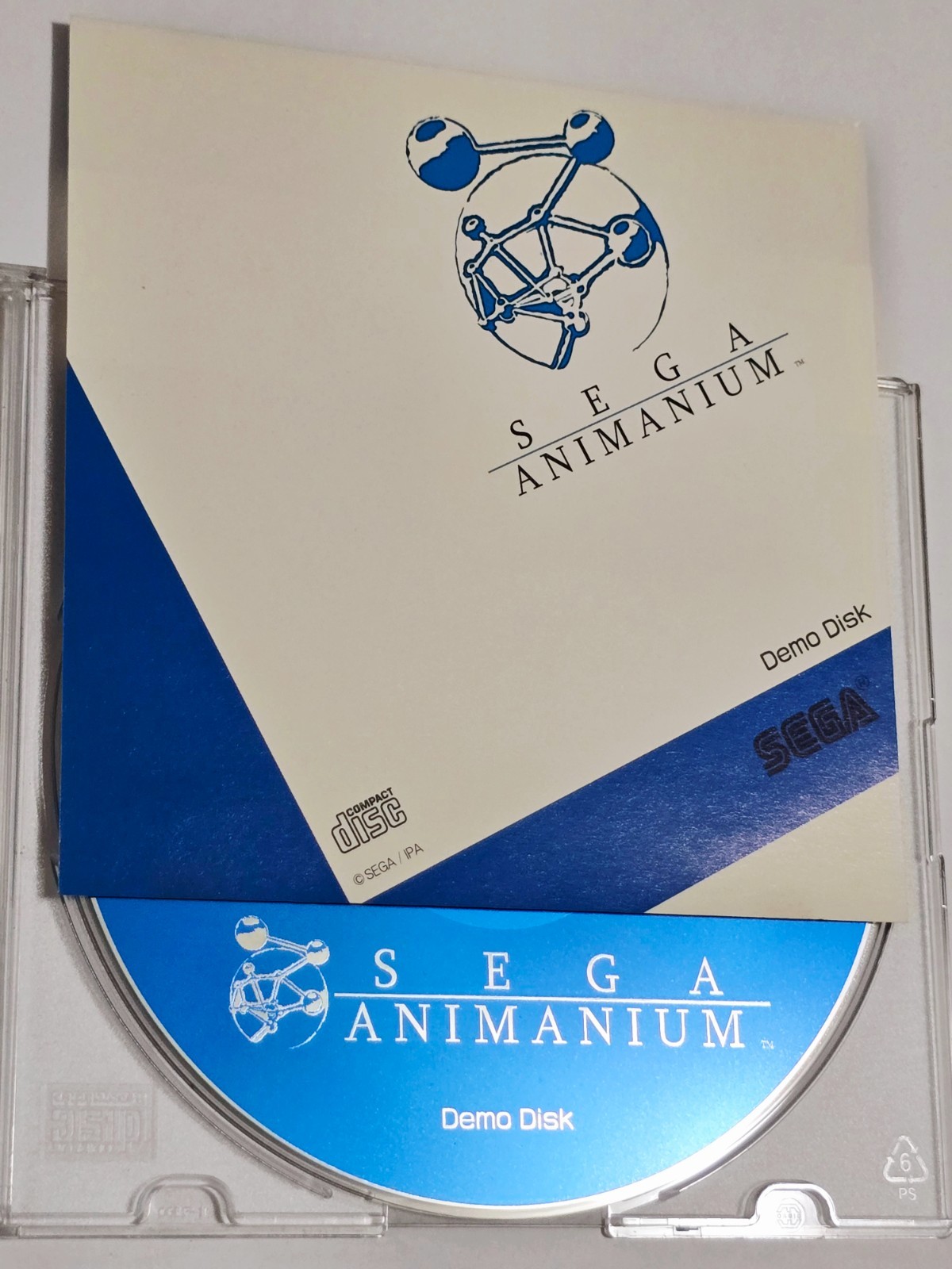 SEGA ANIMANIUM DEMO DISC E3 VIDEO GAME PROMO CD PC ANIMATION VTG ROM GENESIS