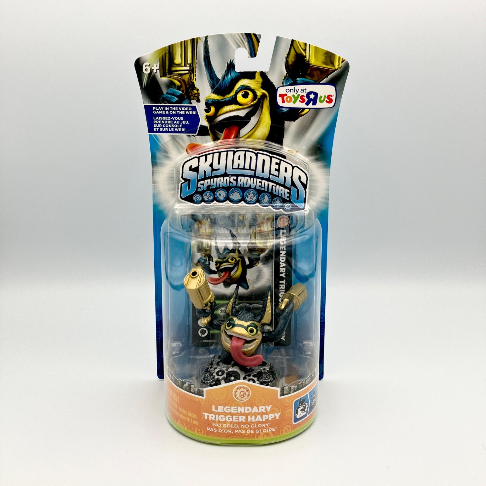 Skylanders Spyros Adventure Legendary Trigger Happy Figure Toys R Us Exclusi NEW