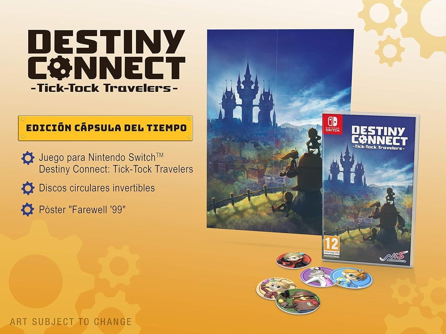 Destiny Connect Tick-Tock Travelers.Time Capsule Edition Nintendo Switch PAL ES