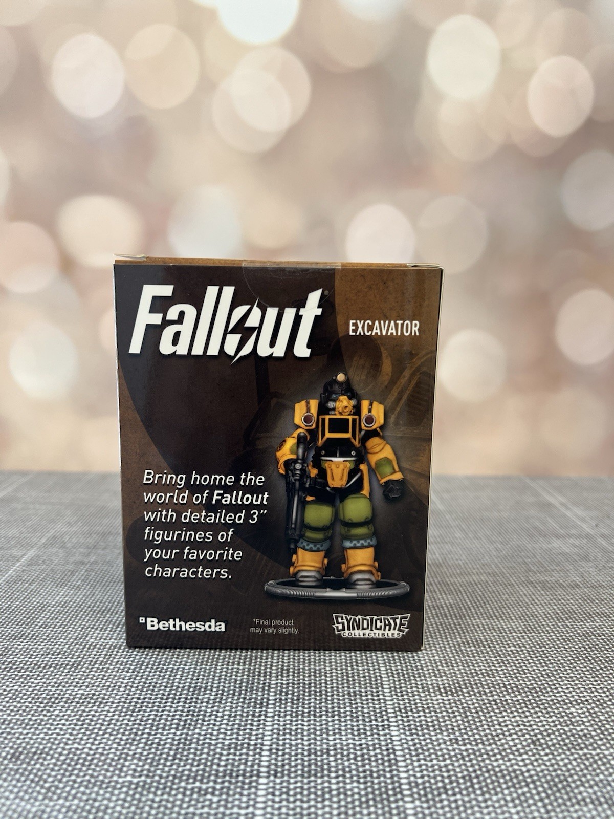 NEW Fallout Excavator 3in Collectible Figure By Syndicate Collectibles