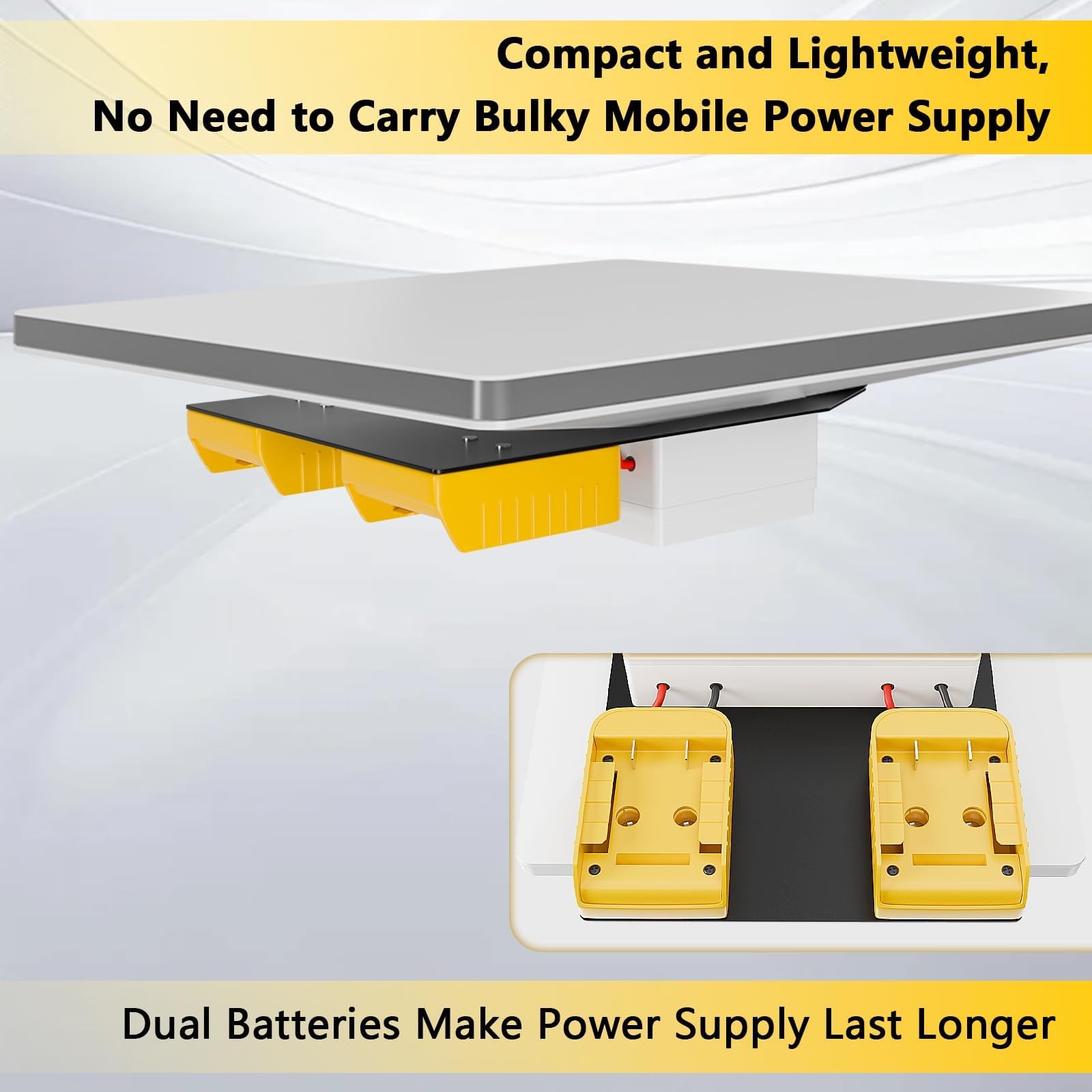 Starlink Mini Battery Adapter Compatible with De.Walt Battery, Small and Port…