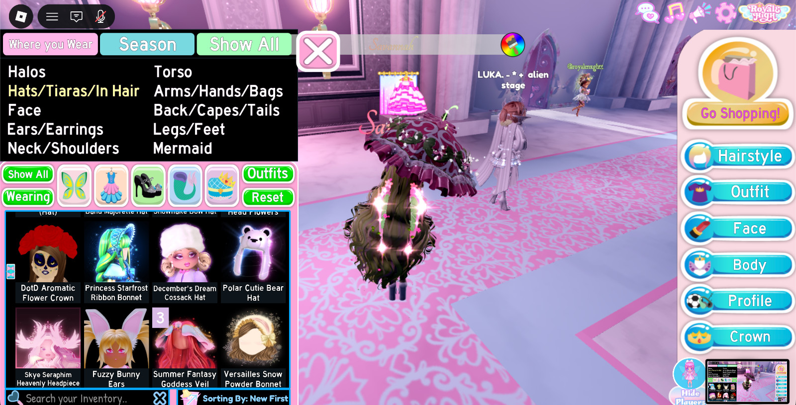 ROYALE HIGH ITEMS!!! SETS, ACCESSORIES, DIAMONDS