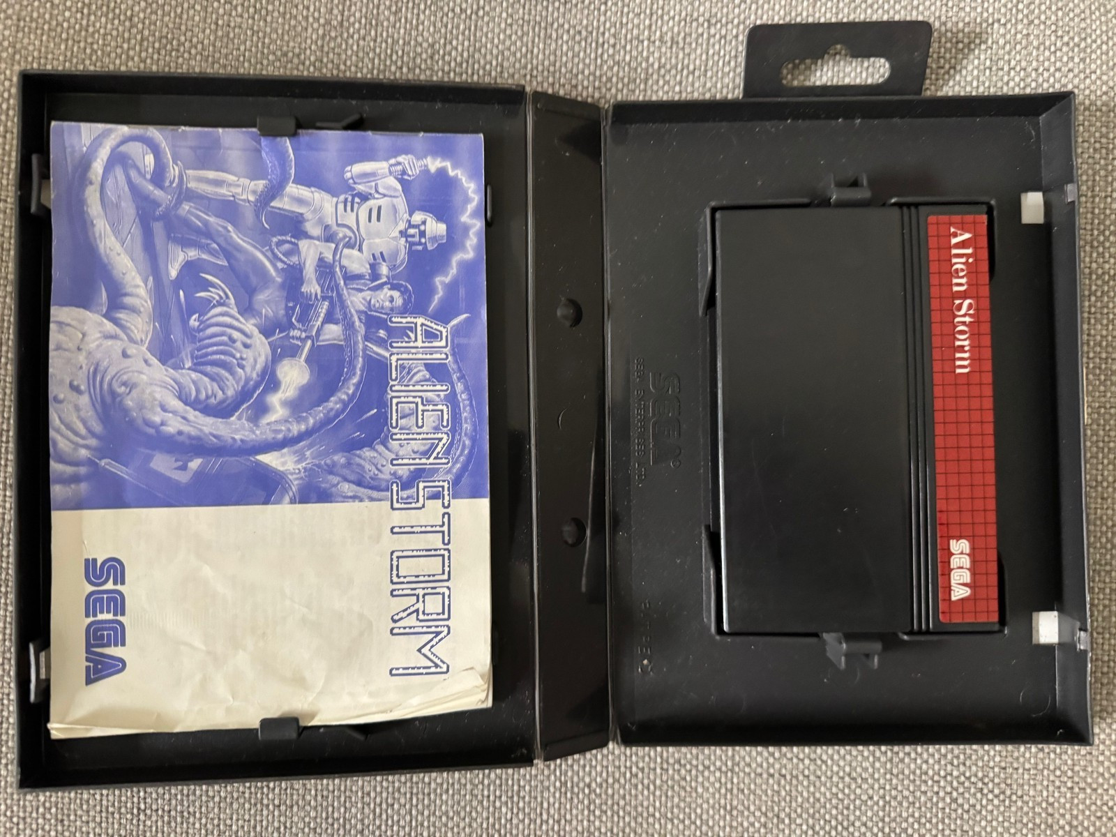 Master System ALIEN STORM Game PAL REGION FREE (Works on US Consoles)
