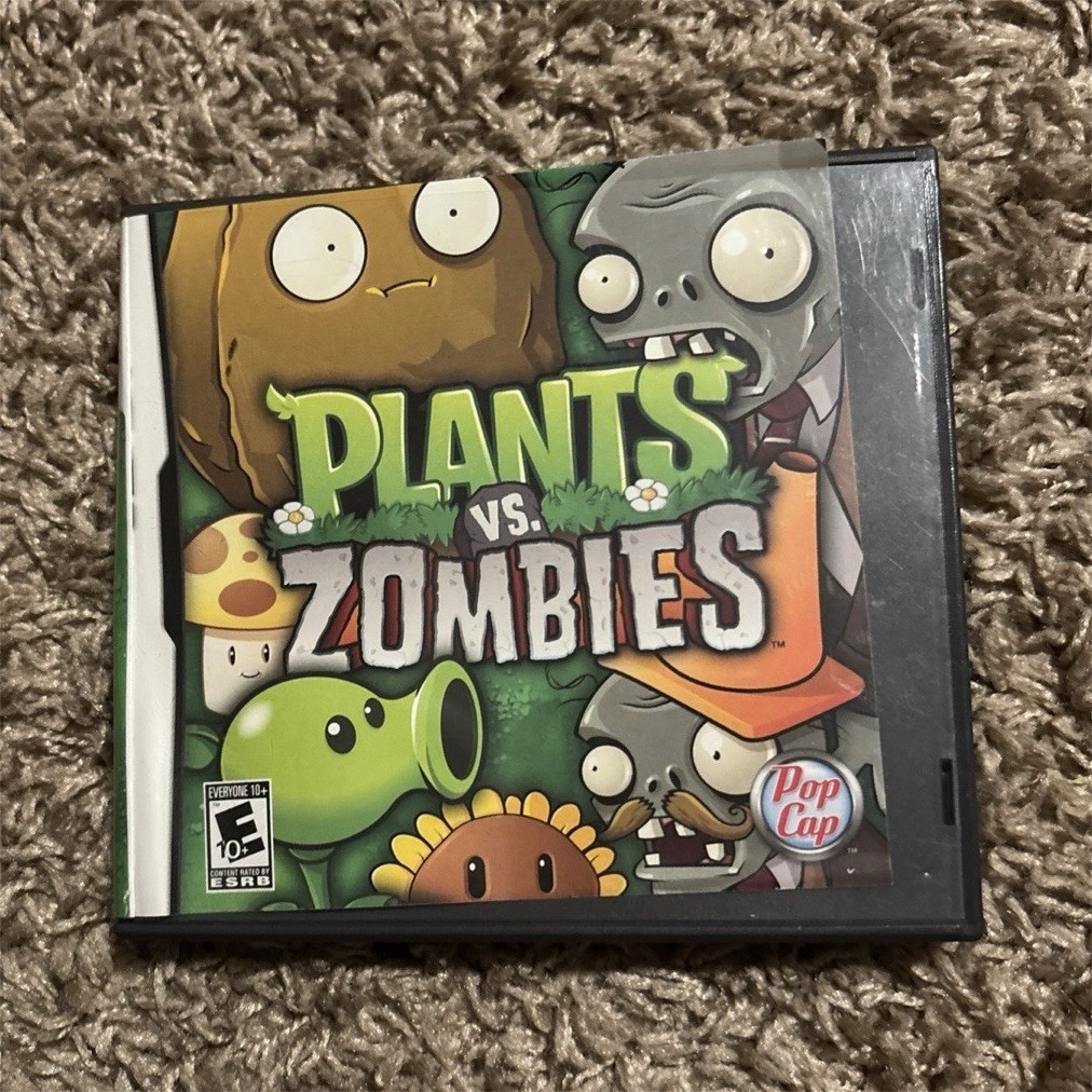 Pop Cap Plants vs. Zombies Strategy Video Game E10+ Everyone 10+ Series