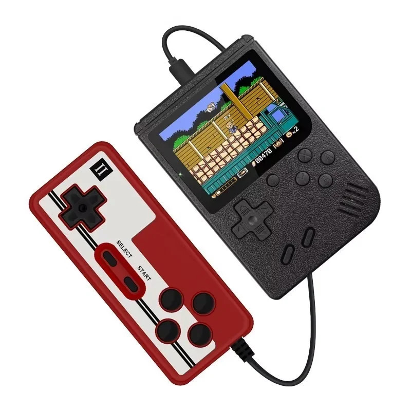 Retro Portable Handheld Game Console Built In 500 Classic Games Video Kids Gift