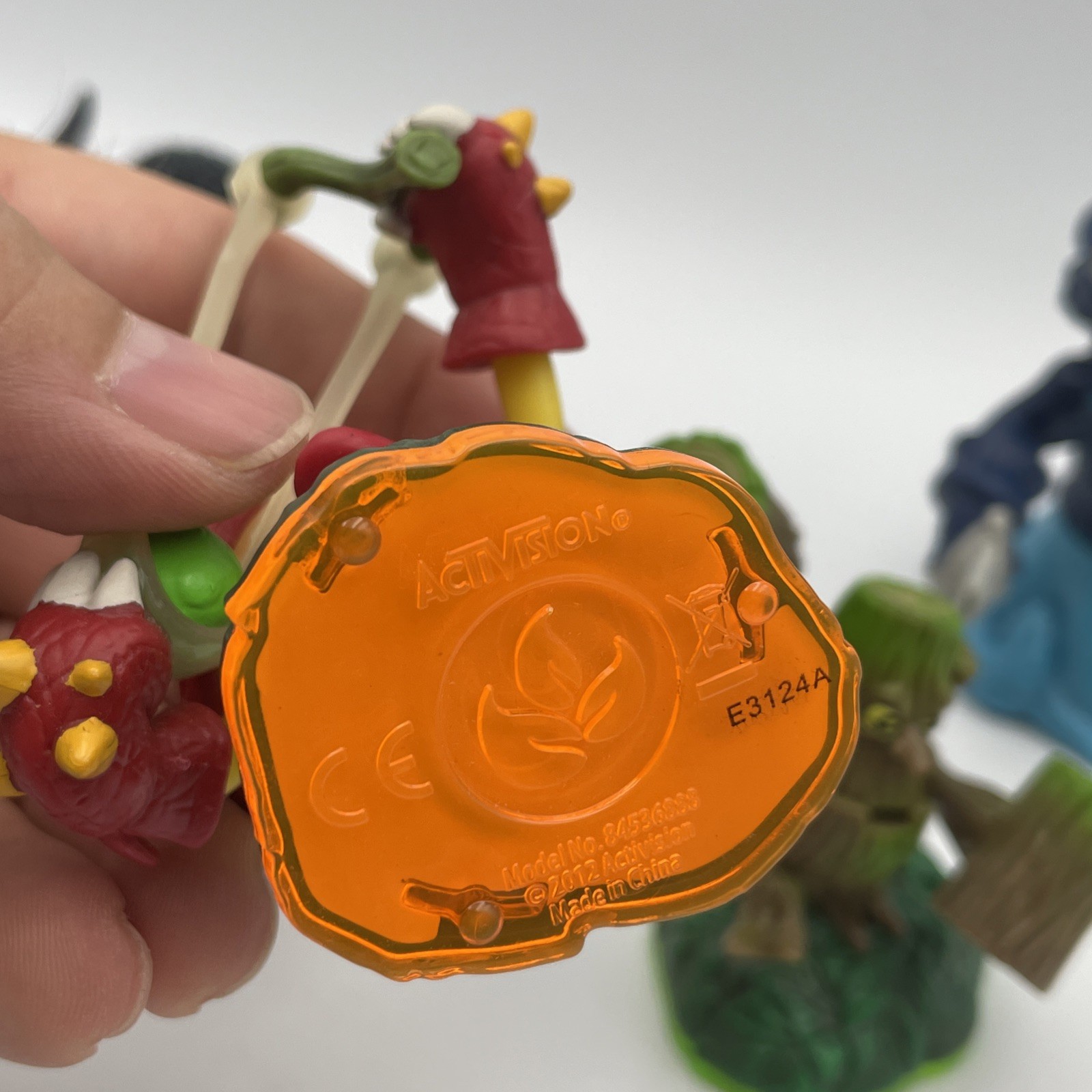 Lot of 4 skylanders Stump Smash Eruptor Shroomboom Sonic Boom