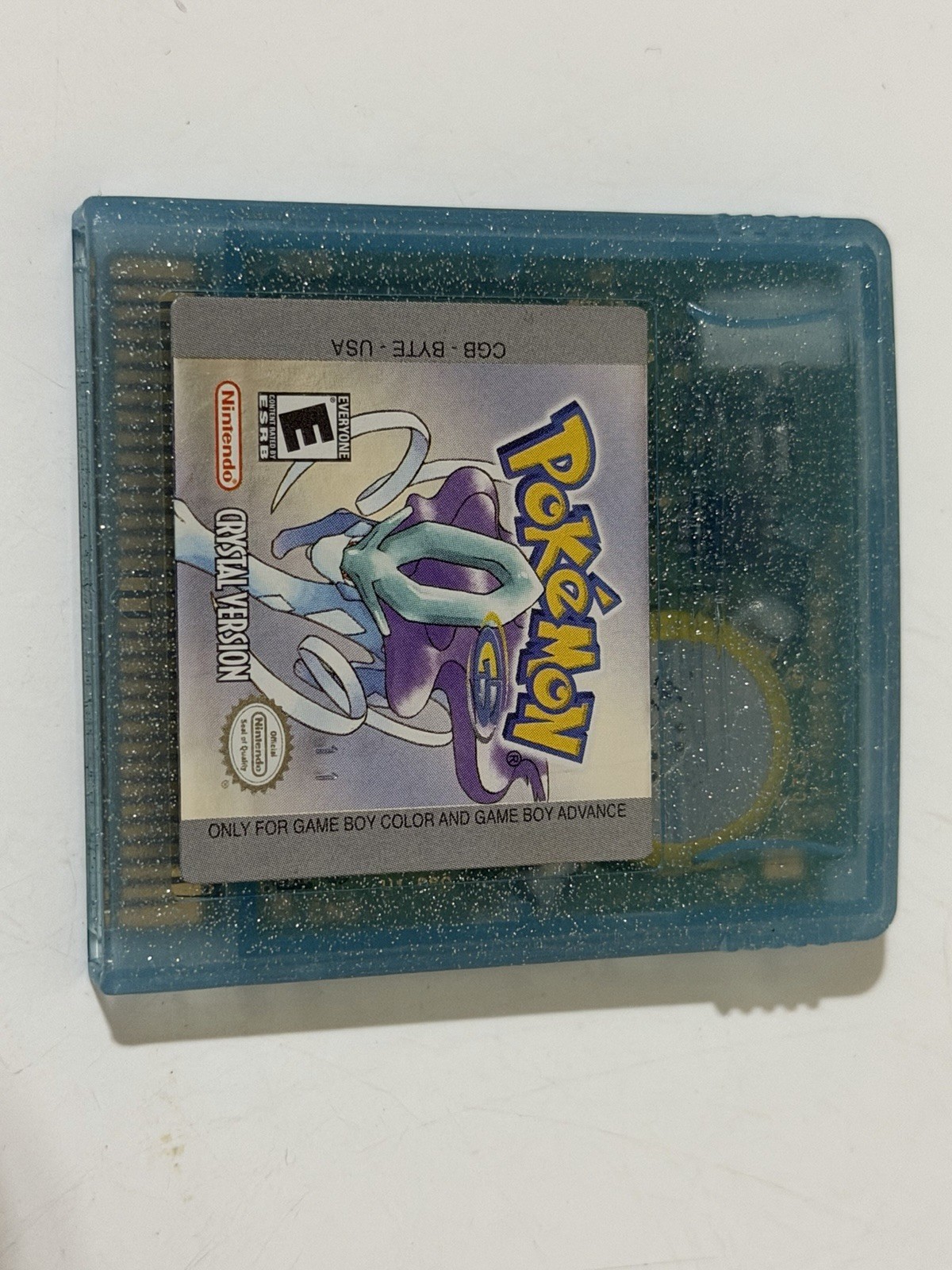 Pokemon Crystal Version (Game Boy Color) Authentic With Case Tested Works