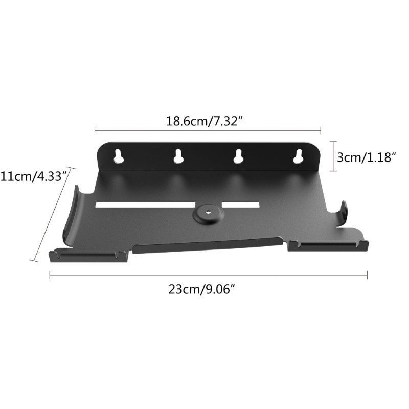 Wall Mount Host Support Holder Display Shelf Controller Bracket for Slim