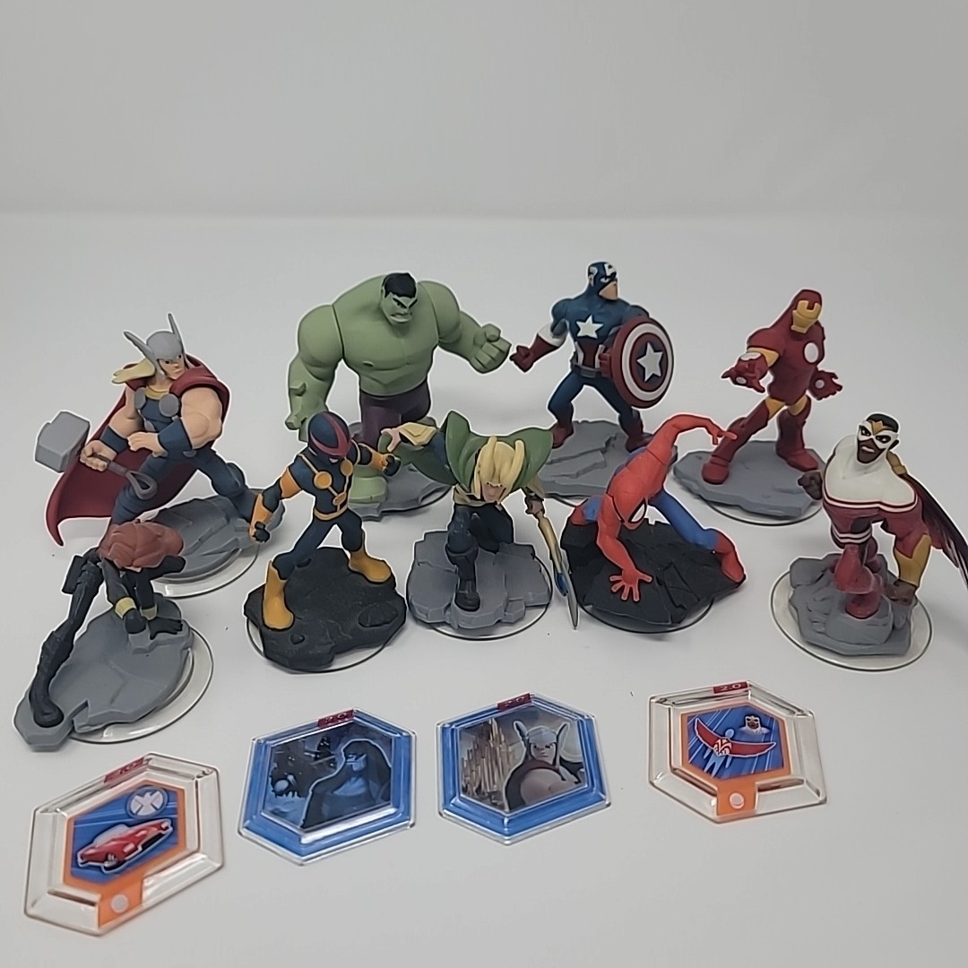Disney Infinity 2.0 Lot Marvel, Disney, Star Wars