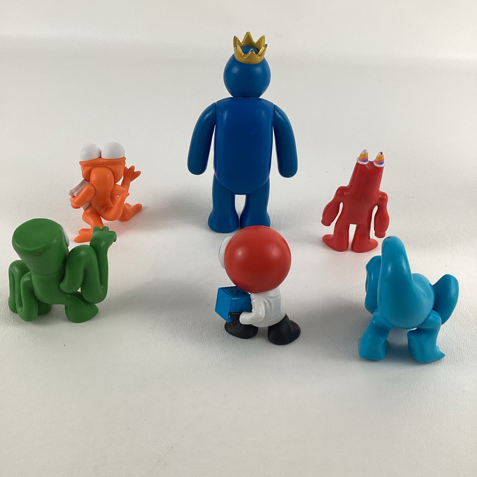 Rainbow Friends Roblox Survival Video Game PVC Figures Topper Lot Phatmojo 2023
