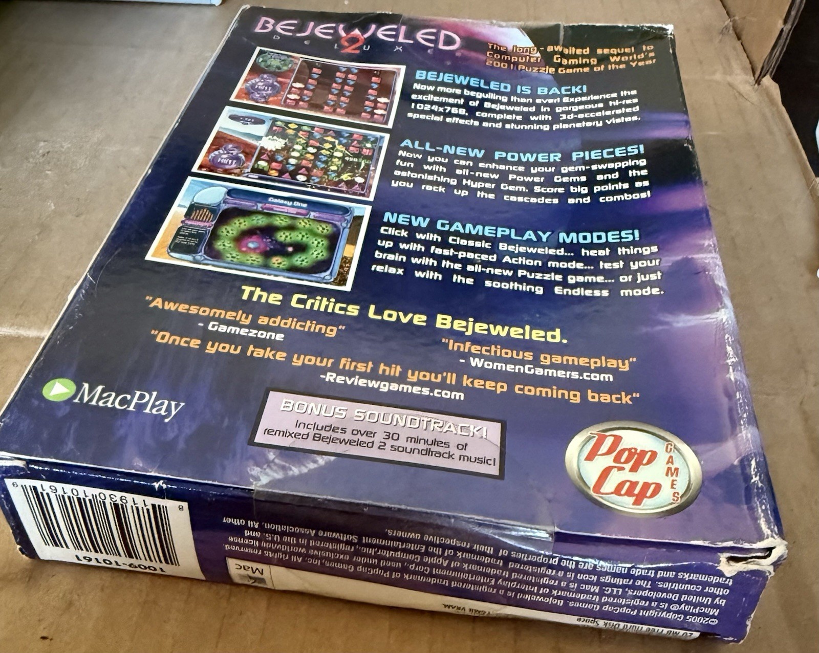 Bejeweled 2 Deluxe (PC, 2004) Factory Sealed *Open Box*