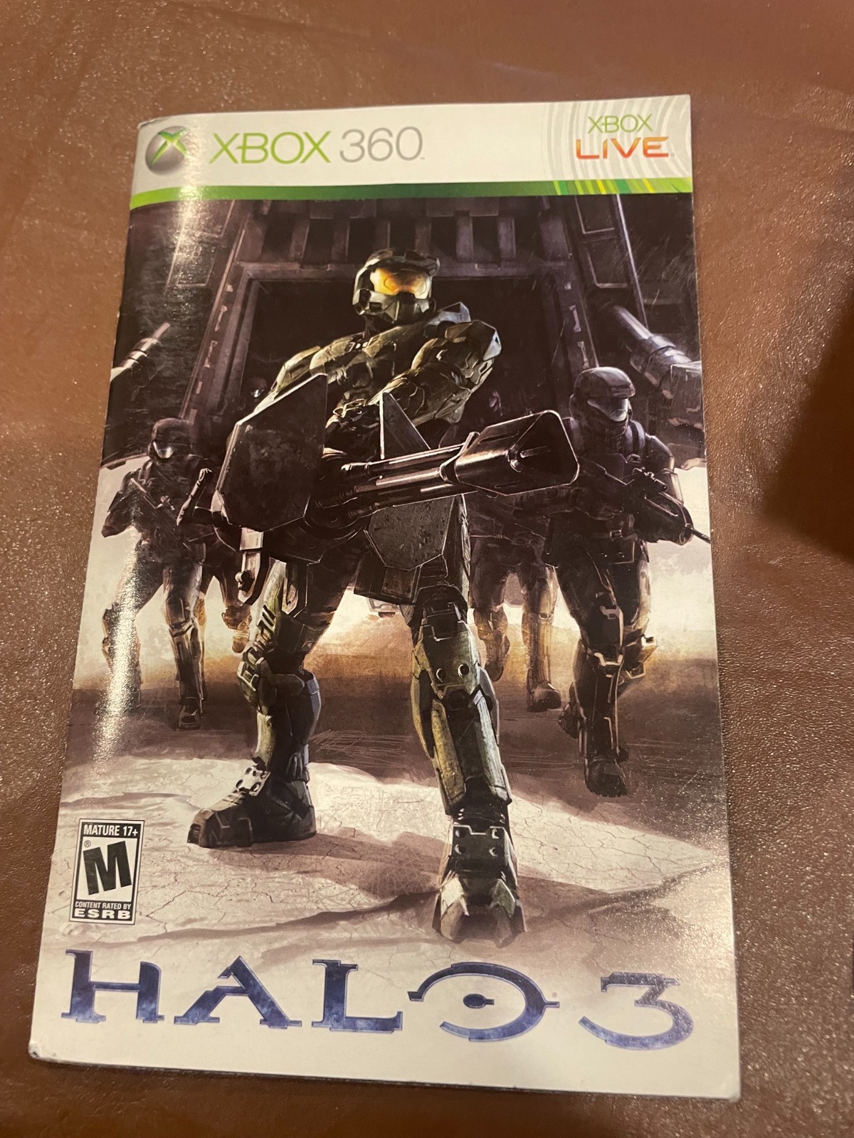 Halo 3 Limited Collector’s Edition Xbox 360 Metal Case Complete