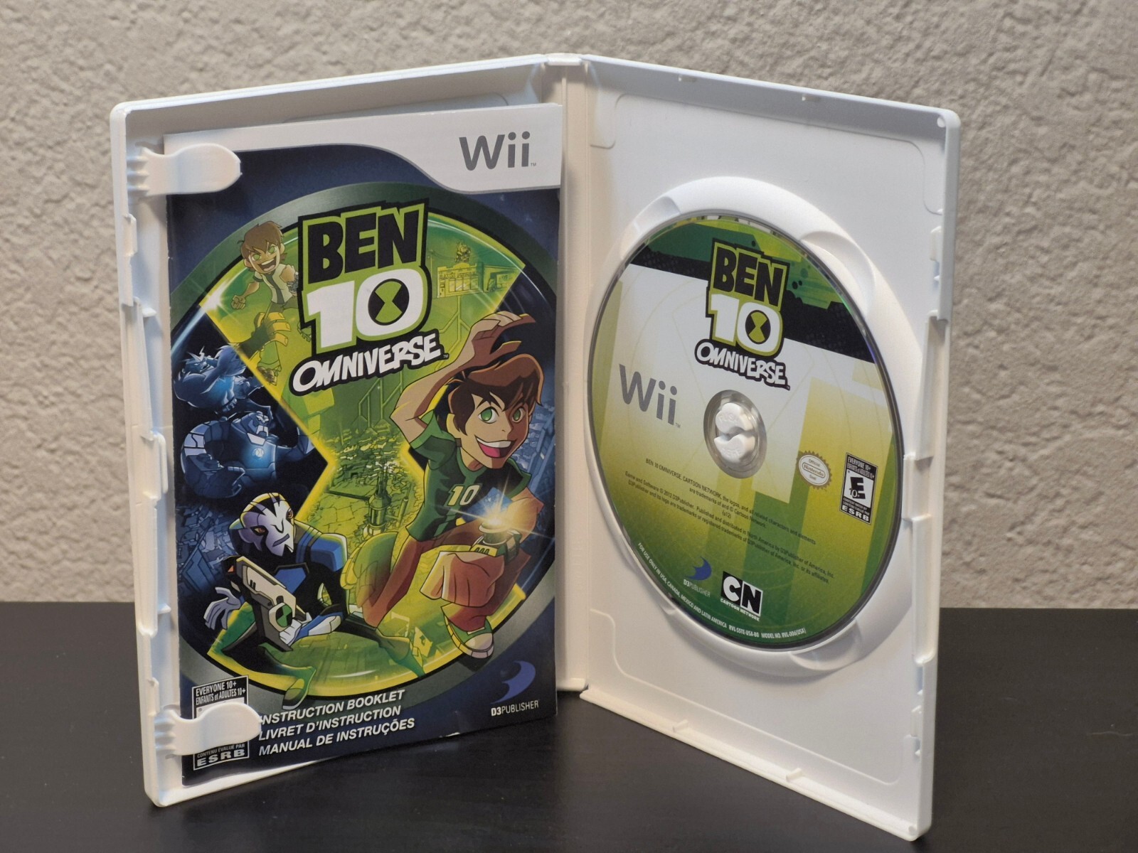 Nintendo Wii Ben 10 Omniverse Game Complete CIB Near Mint Disc 2012