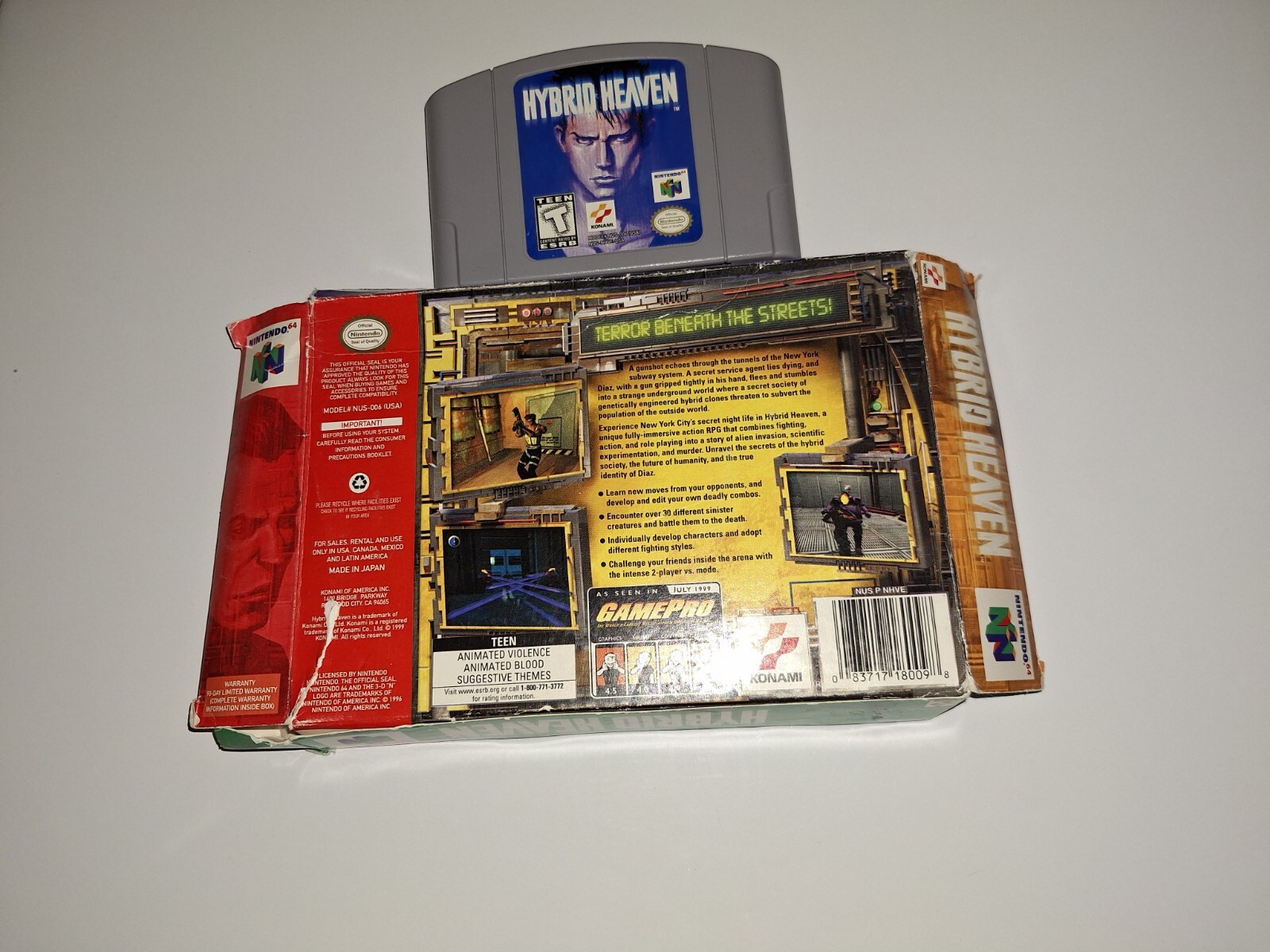 Hybrid Heaven – Nintendo 64 (N64)