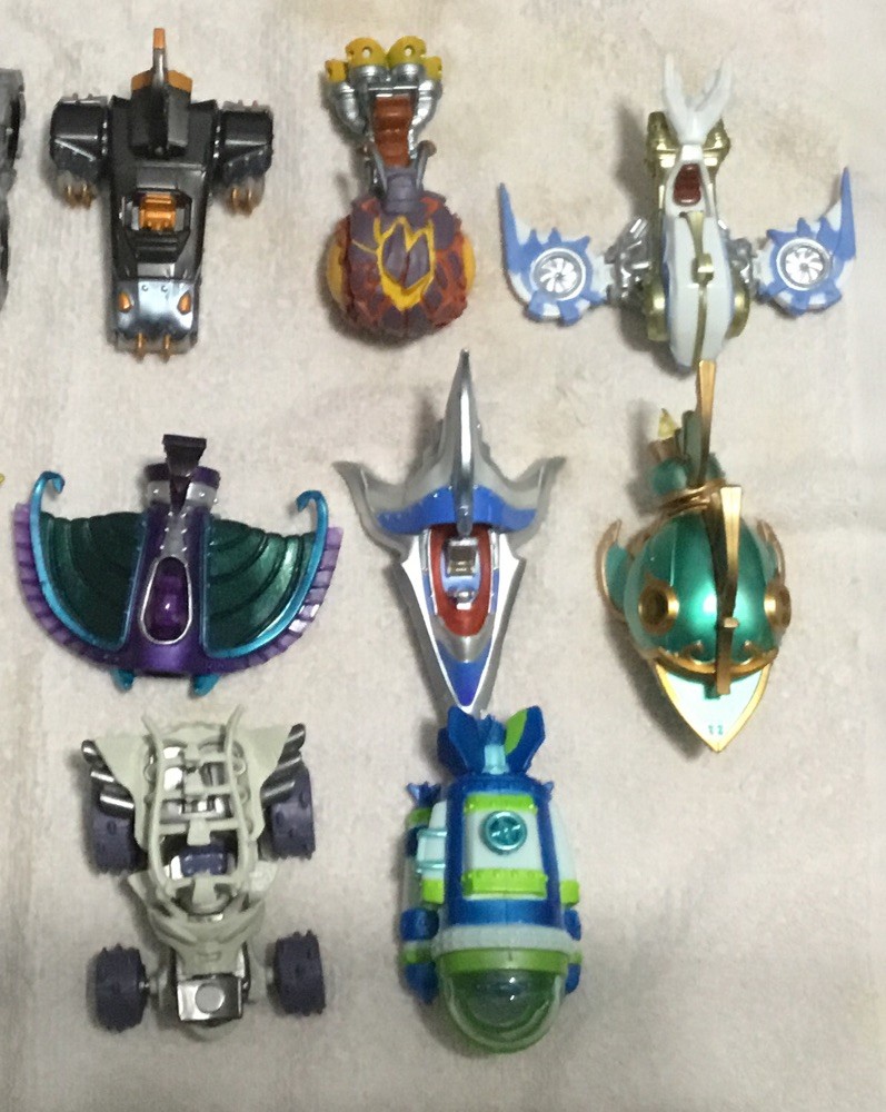 Activision Skylanders Superchargers Vehicles,- (Lot of 17), Used