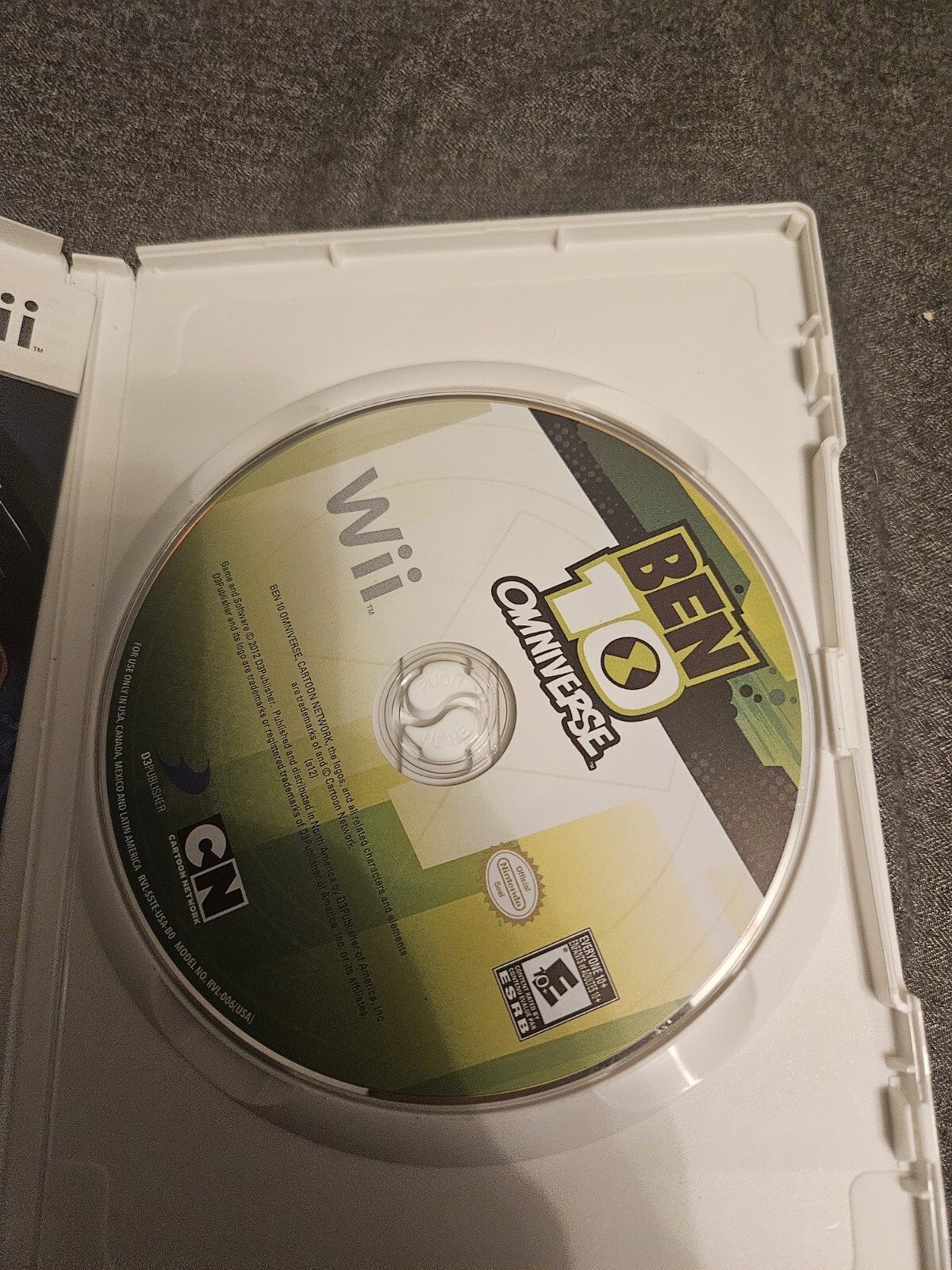 Lot Of 2 Ben 10: Protector of Earth/Omniverse Nintendo Wii