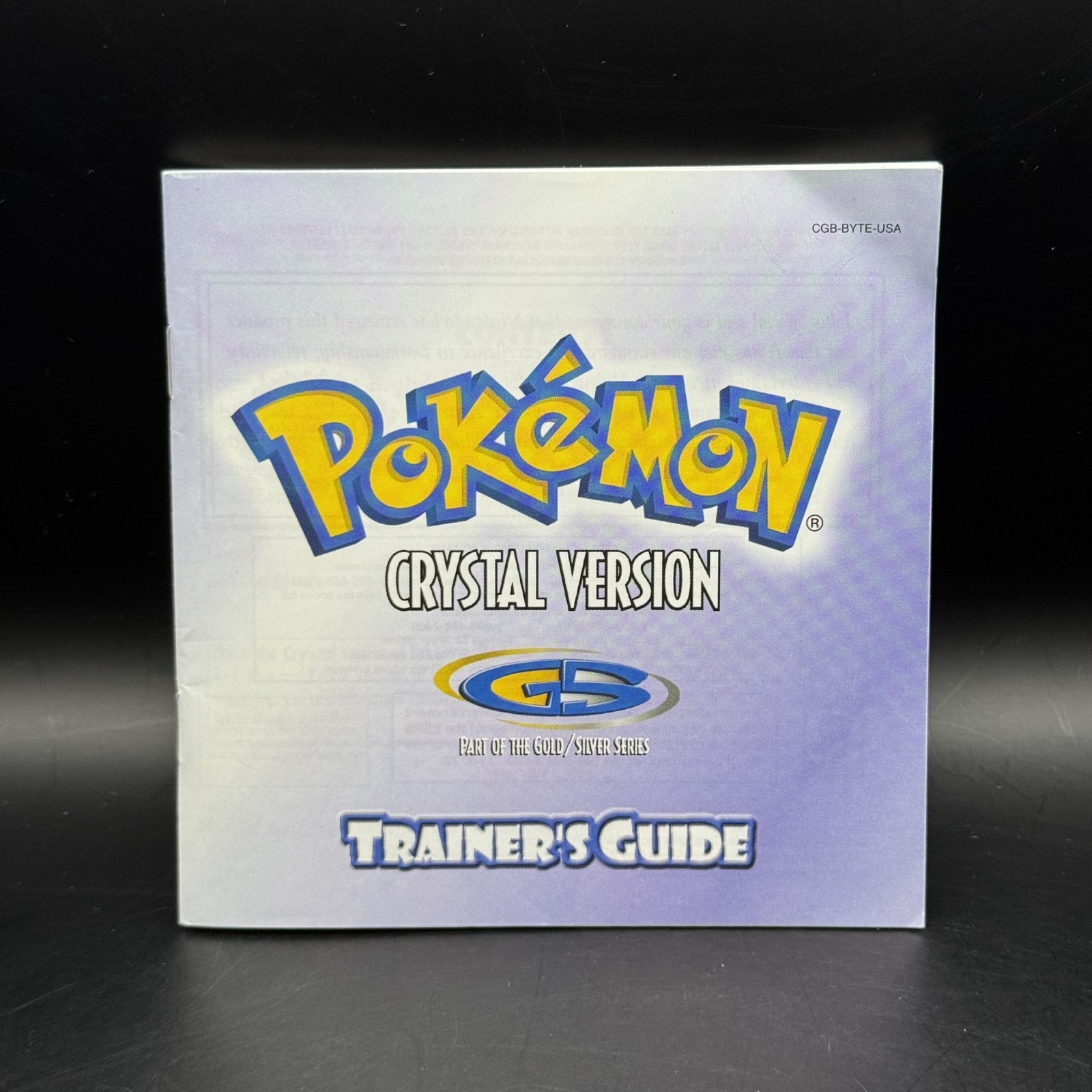 Pokemon Crystal Version (Gameboy Color, 2001) COMPLETE IN BOX (CIB) Tested!