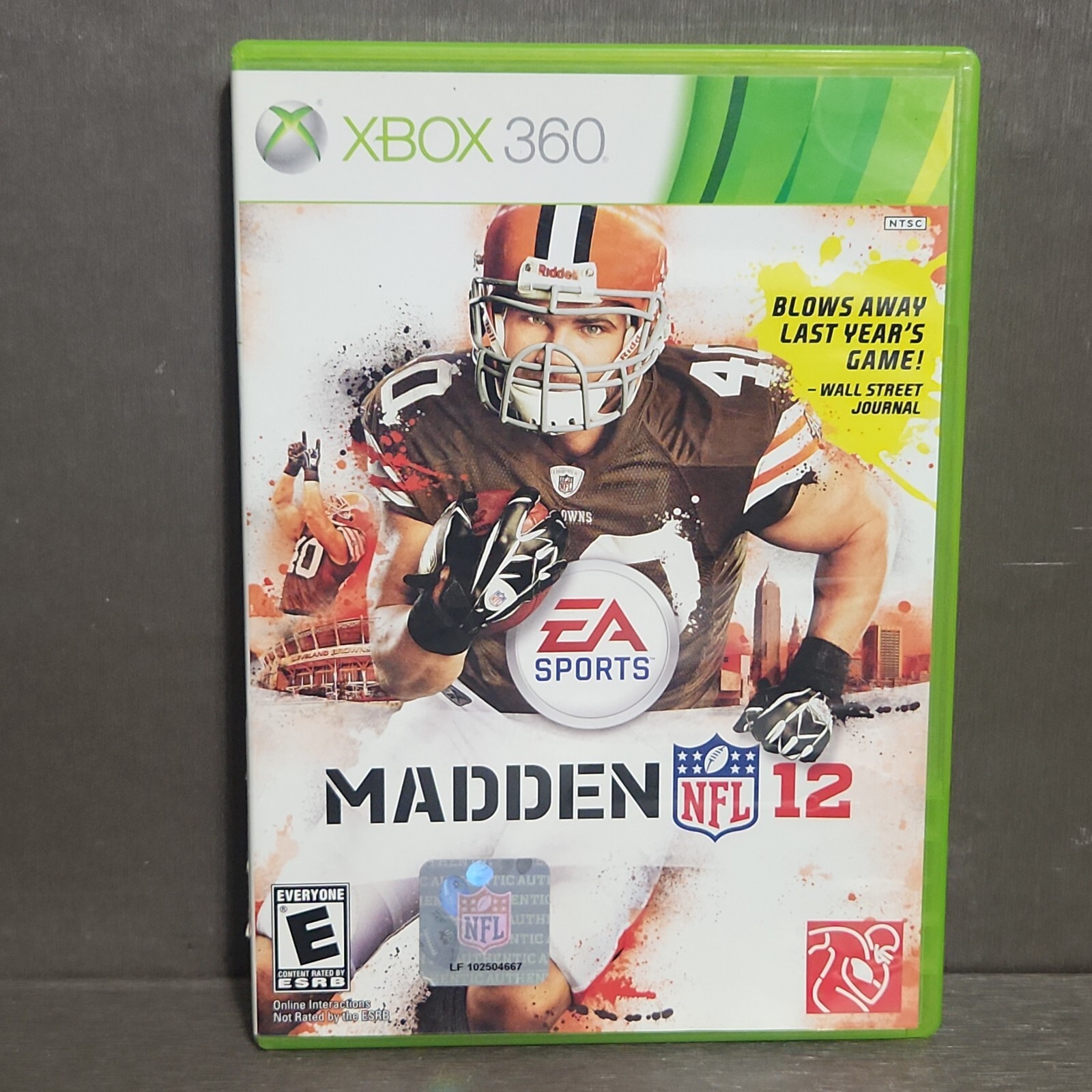 Madden NFL 12 Xbox 360 Game CIB Complete