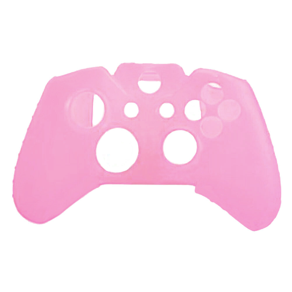 Silicone Soft Rubber Gel Grip Case Skin Cover+Thumbstick Cap Xbox One Controller
