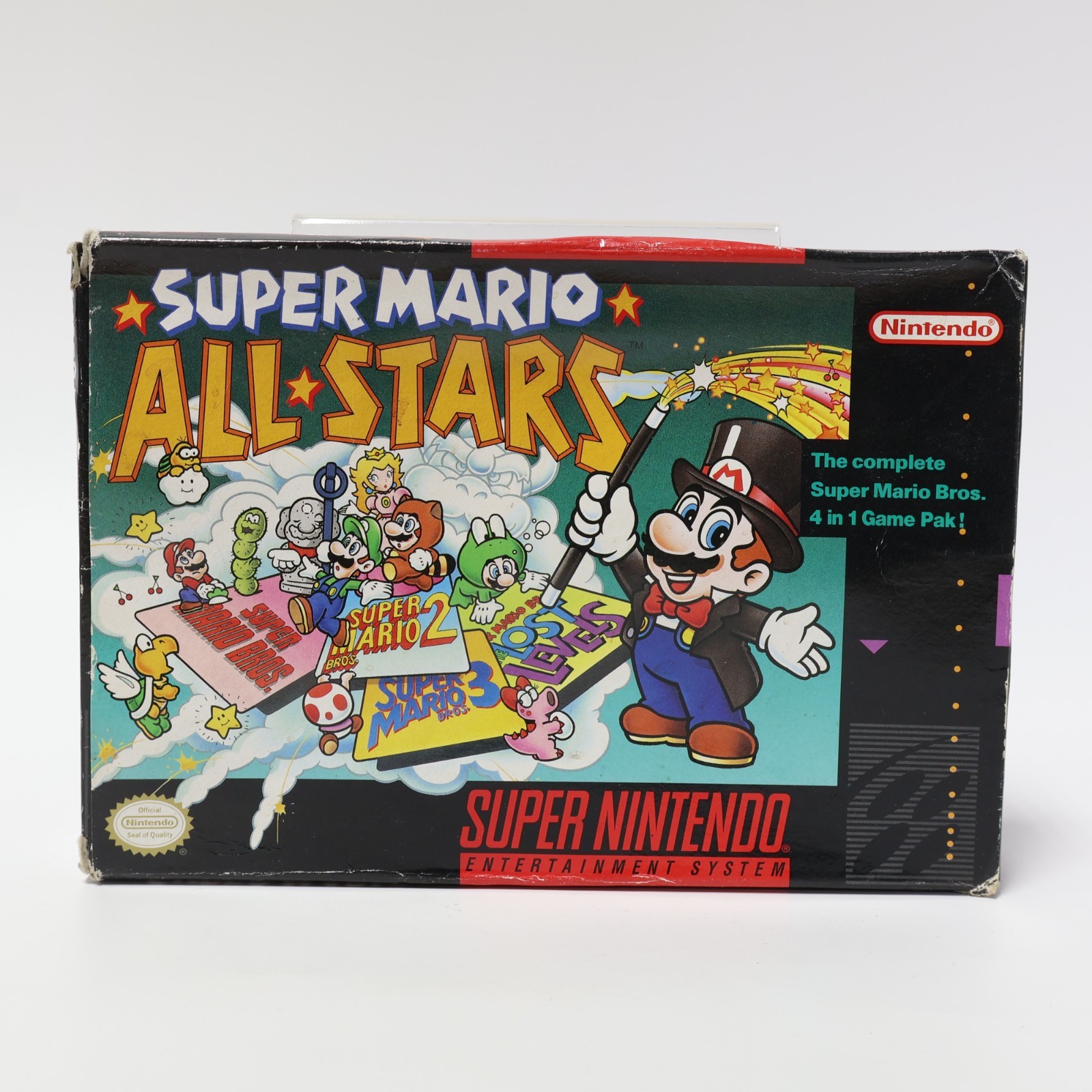 Super Mario All-Stars (SNES) CIB – Authentic Acceptable Condition