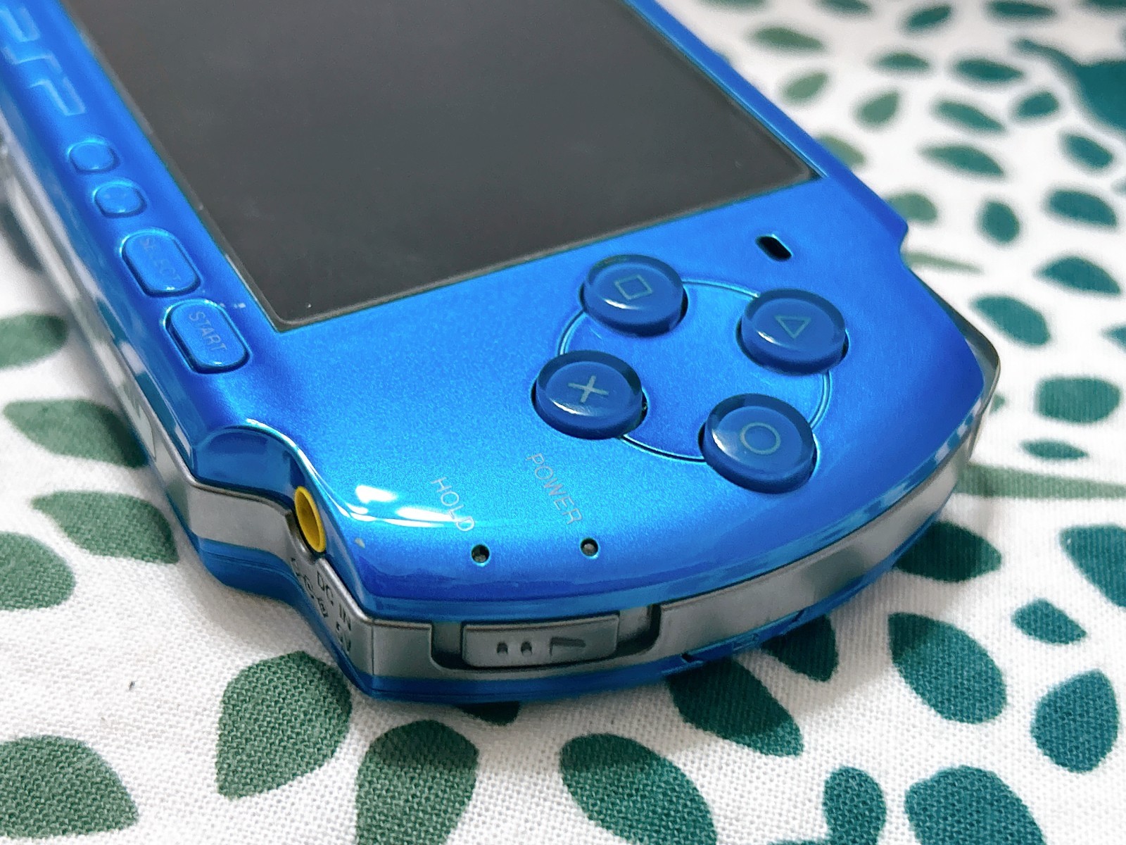 Sony PSP 3000 Console only Vibrant Blue Play Station Portable Japan JP Game Work