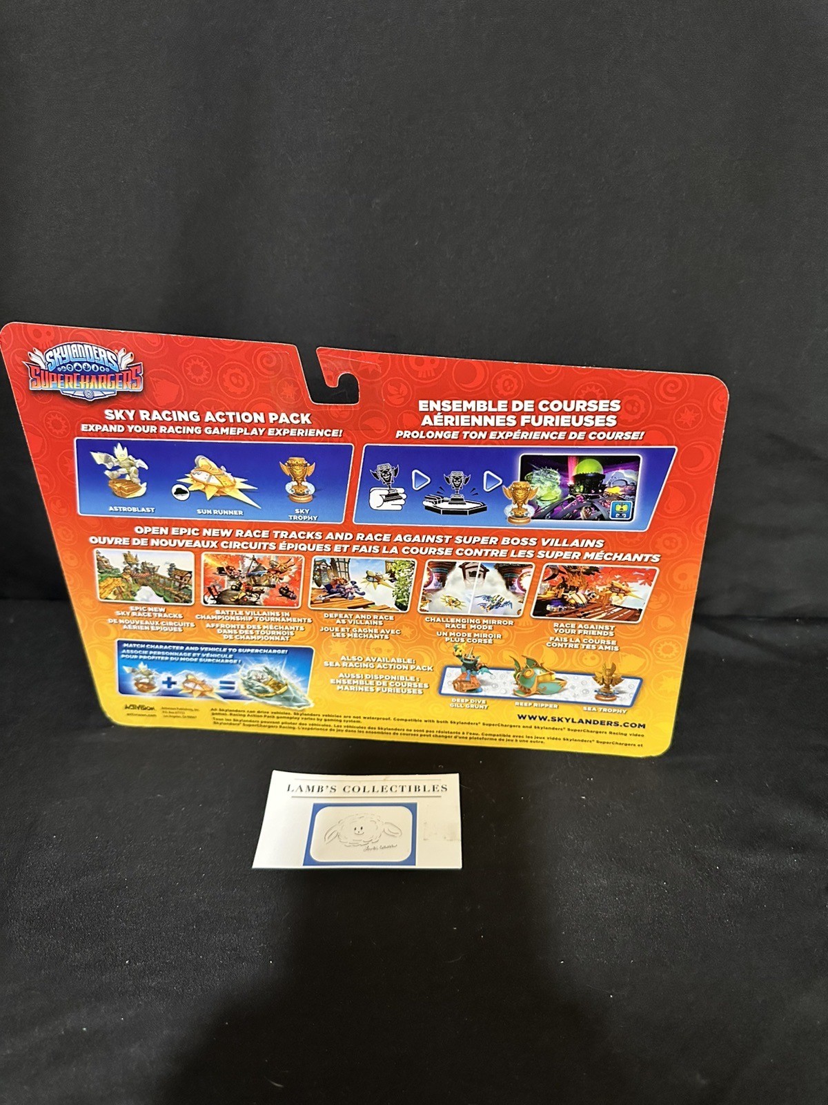 Skylanders Superchargers Sky Racing Action Pack Astro Blast Sun Runner vehicle