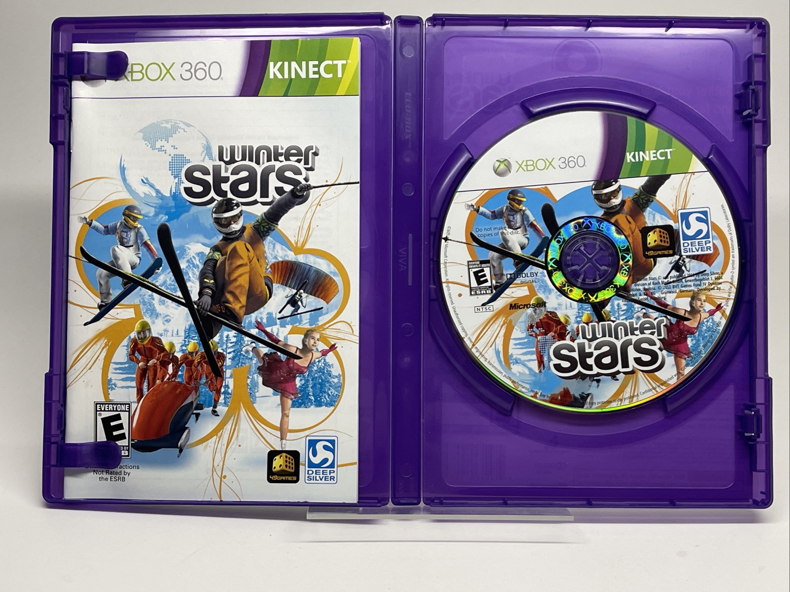 Winter Stars (Microsoft Xbox 360, 2011) Manual Included Tested Works