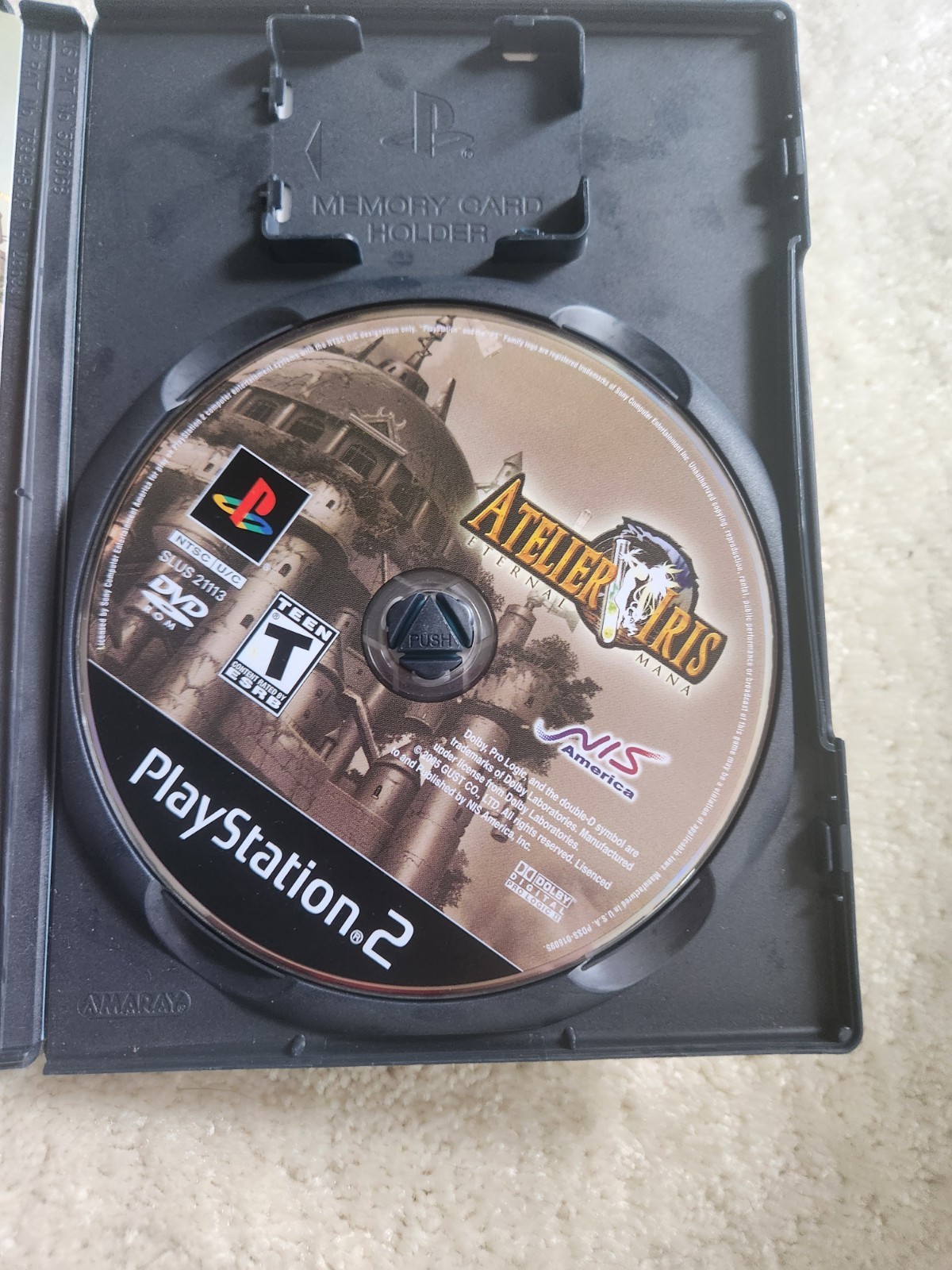 Atelier Iris: Eternal Mana (Sony PlayStation 2, 2005) PS2 CIB Complete