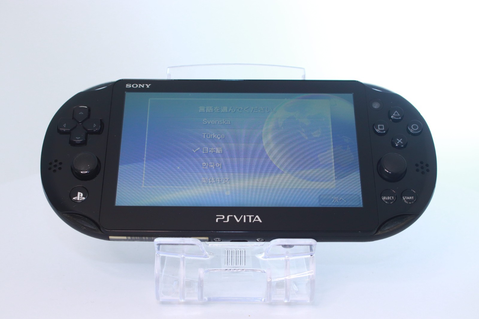 JP Game PS Vita PCH-2000 Black [ Rank：B]