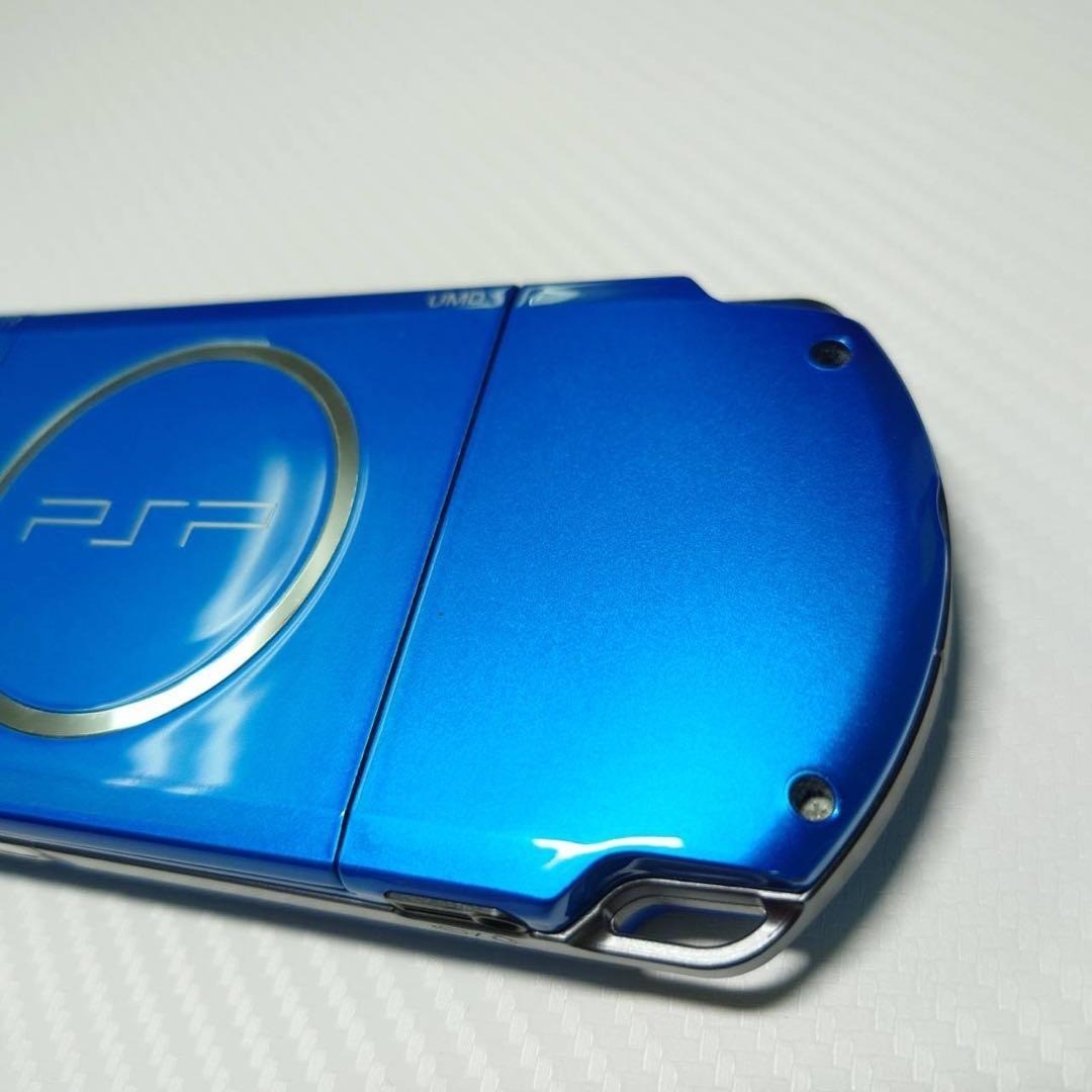 Sony PSP 3000 Vibrant Blue Complete in Box Near Mint 6747