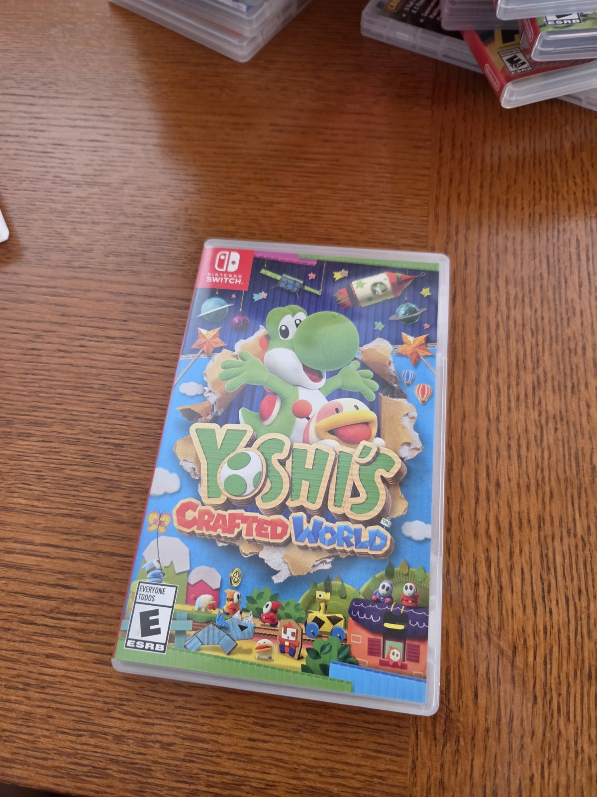 (No Game)Nintendo Yoshi’s Crafted World Nintendo Switch Platformer Multiplayer