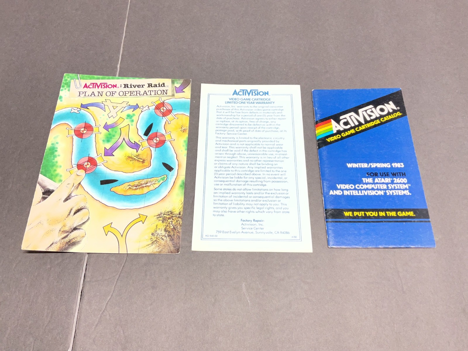 Atari 2600 River Raid Game Complete in Box Tested CIB