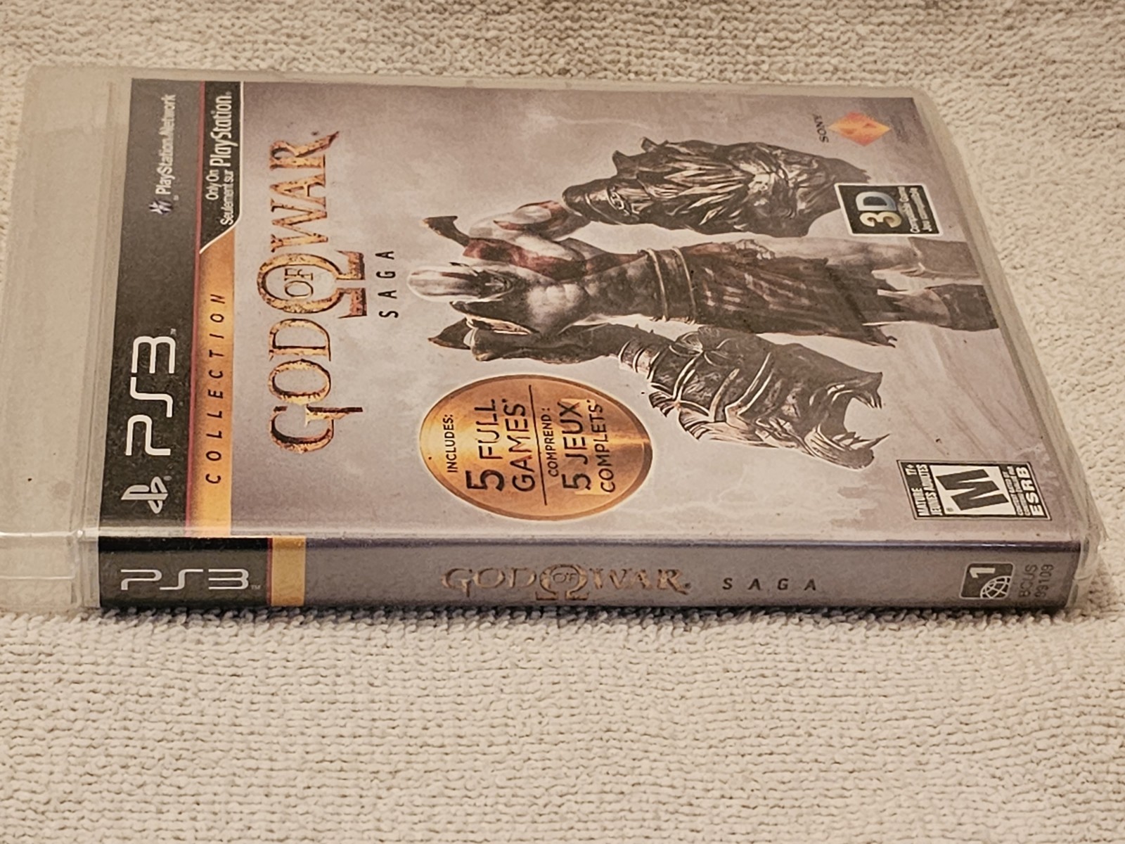 God of War Saga (Sony PlayStation 3, 2012) BRAND NEW. FACTORY SEALED
