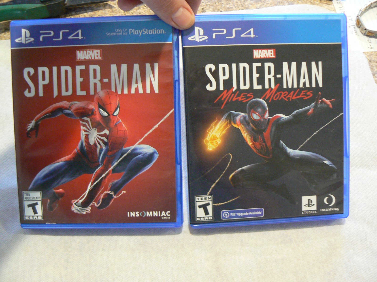 Marvel Spider-Man and Spider-Man Miles Morales (Sony PlayStation 4, PS4) Tested
